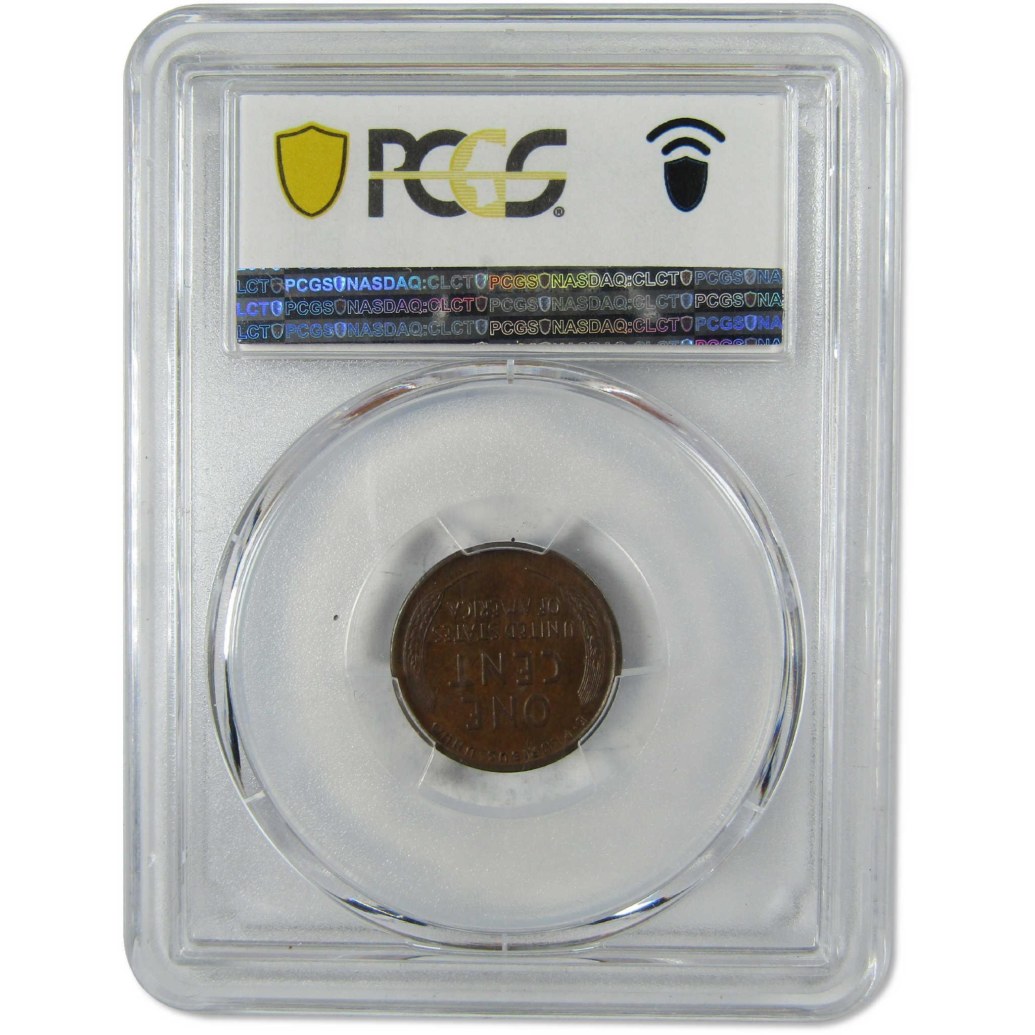 1919 S Lincoln Wheat Cent AU 58 PCGS Penny 1c Coin Collectible