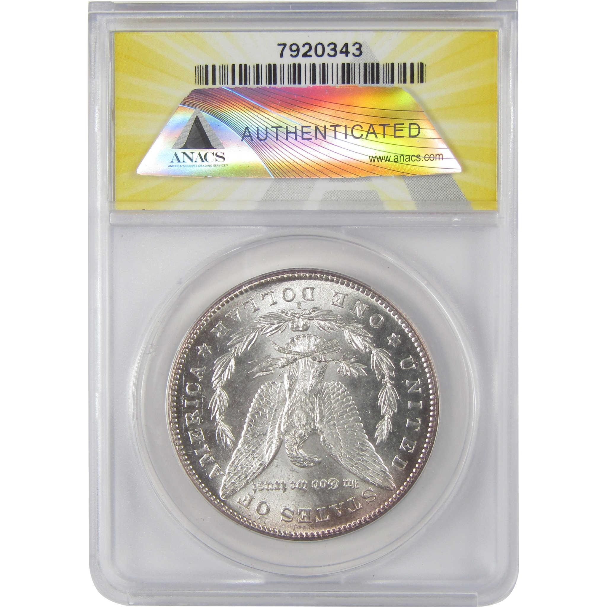 1878 S Morgan Dollar MS 64 ANACS Silver Uncirculated $1 Coin SKU:CP115 - Morgan coin - Morgan silver dollar - Morgan silver dollar for sale - Profile Coins & Collectibles