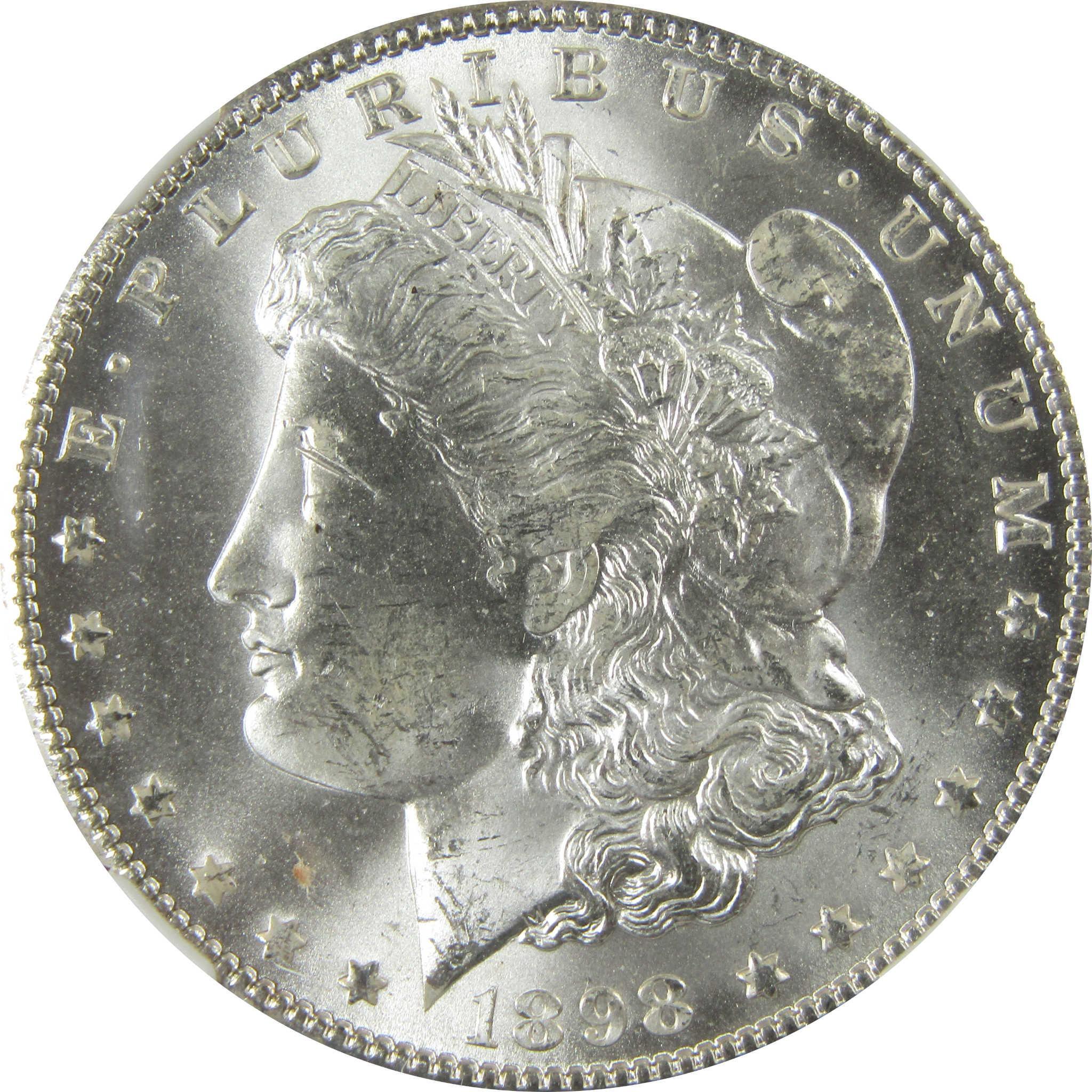 1898 O Morgan Silver Dollar MS 65 NGC Uncirculated $1 Coin SKU:CP445 - Morgan coin - Morgan silver dollar - Morgan silver dollar for sale - Profile Coins & Collectibles