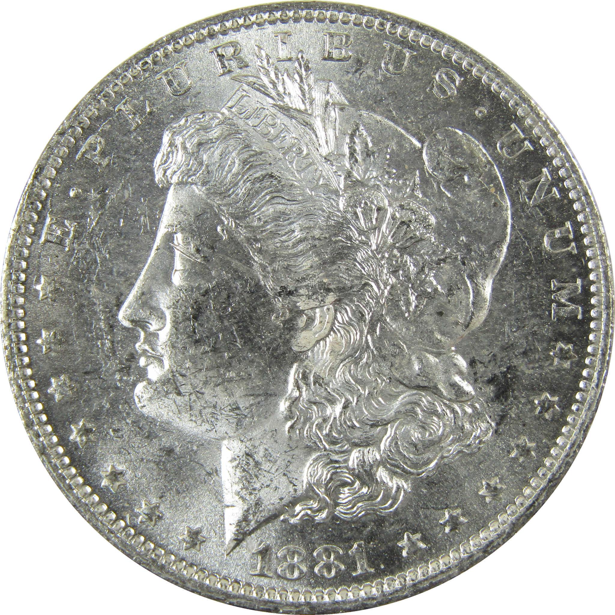 1881 O Morgan Silver Dollar Uncirculated Mint State $1 Coin SKU:I27756 - Morgan coin - Morgan silver dollar - Morgan silver dollar for sale - Profile Coins & Collectibles