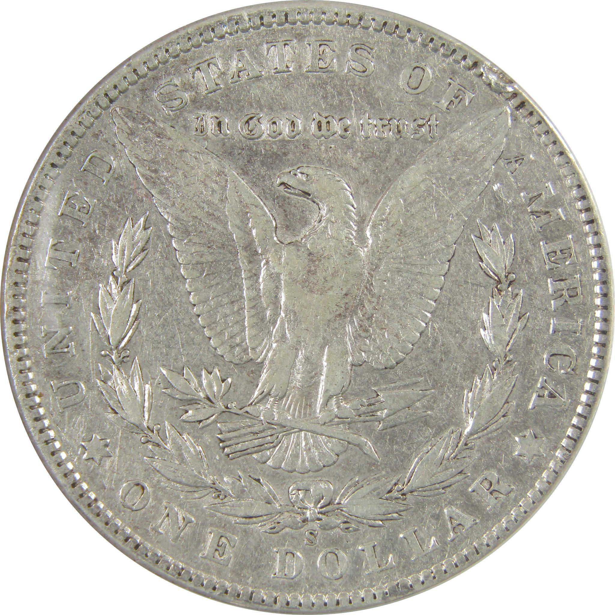 1904 S Morgan Dollar VF 35 Details ANACS Silver $1 Coin SKU:I21176 - Morgan coin - Morgan silver dollar - Morgan silver dollar for sale - Profile Coins & Collectibles