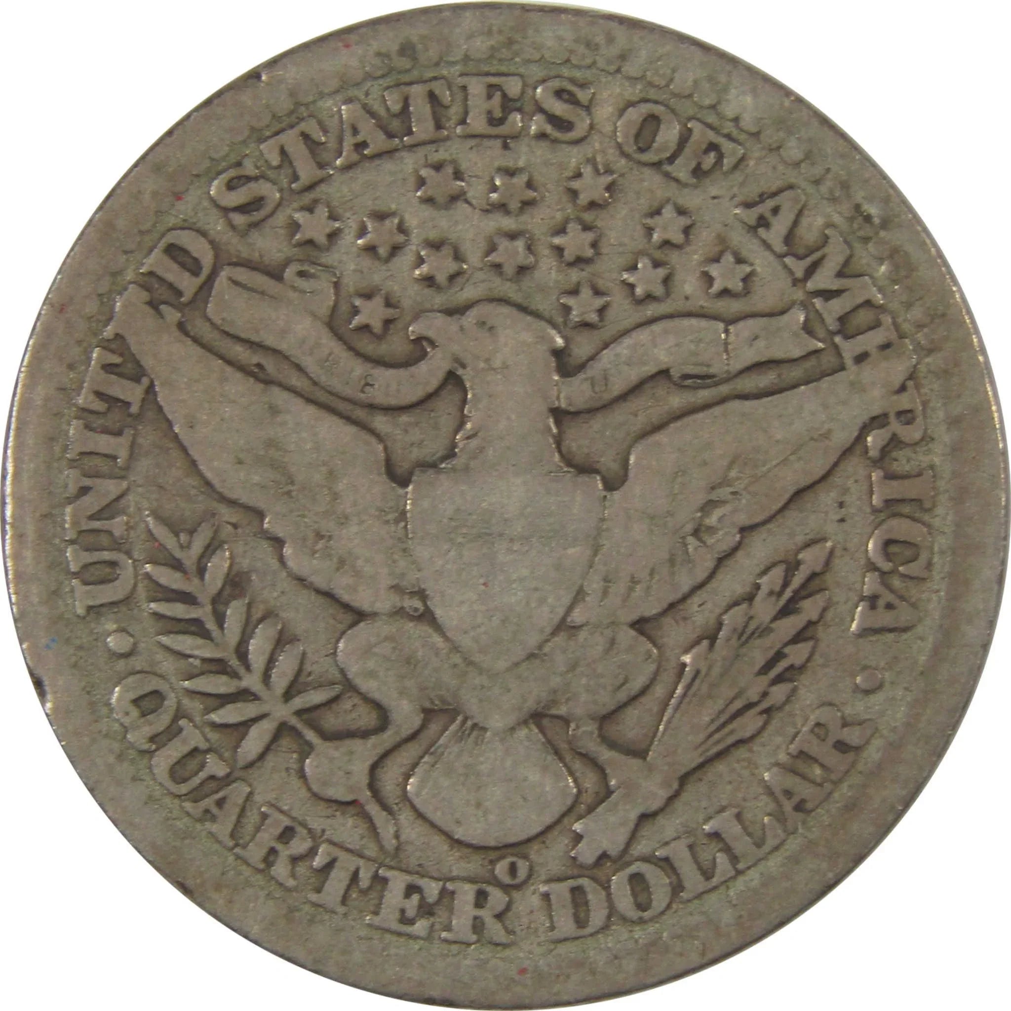 1905 O Barber Quarter G Good Silver 25c Coin SKU:I19764