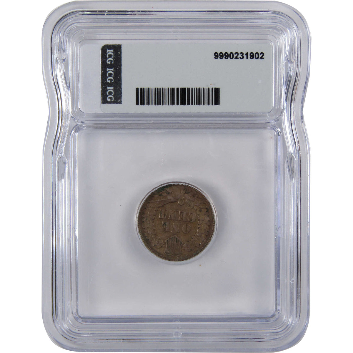 1862 Indian Head Cent EF 45 ICG Penny 1c Coin Collectible SKU:I29082