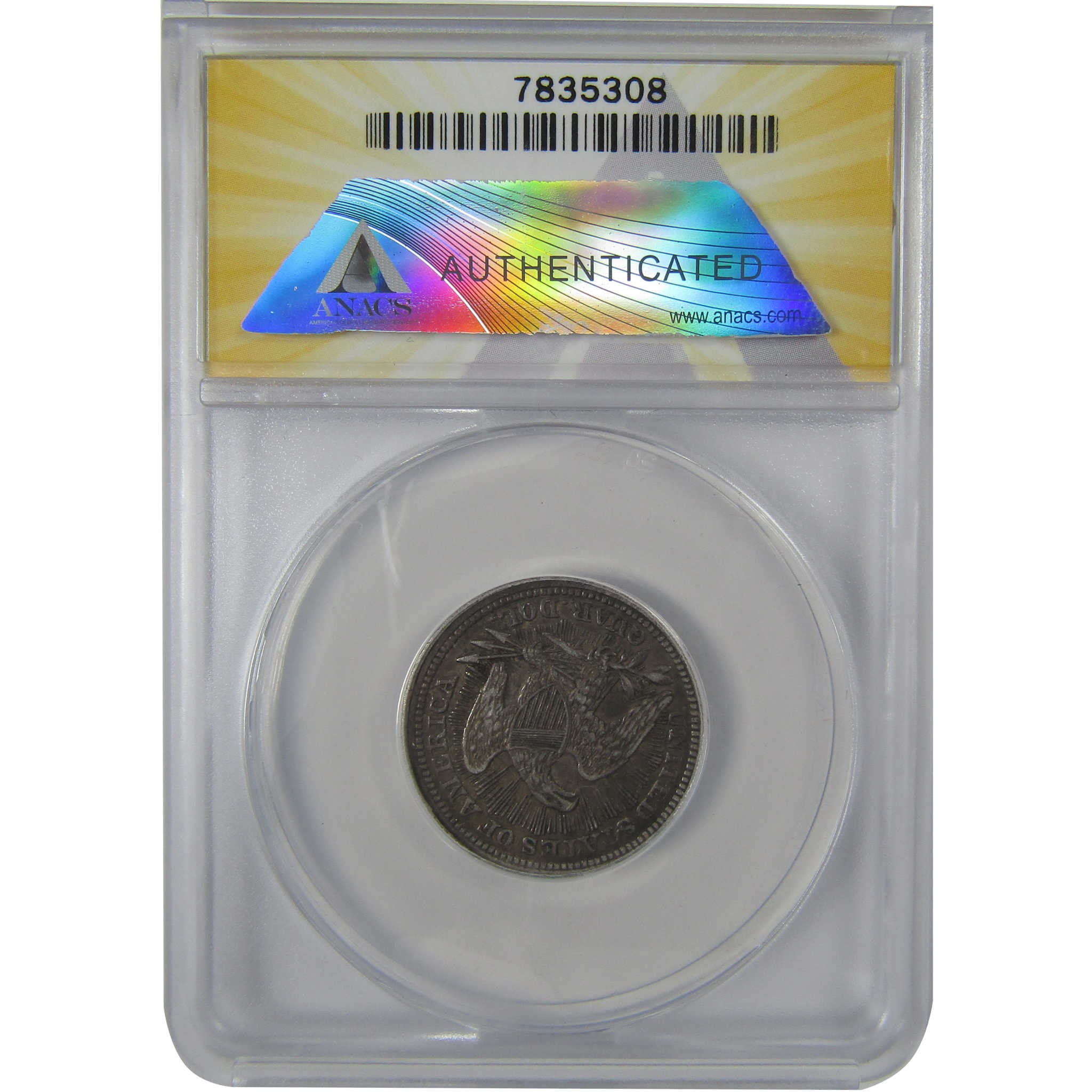 1853 3/4 FS-301 Briggs-1A Seated Liberty Quarter EF40 ANACS SKU:I23619