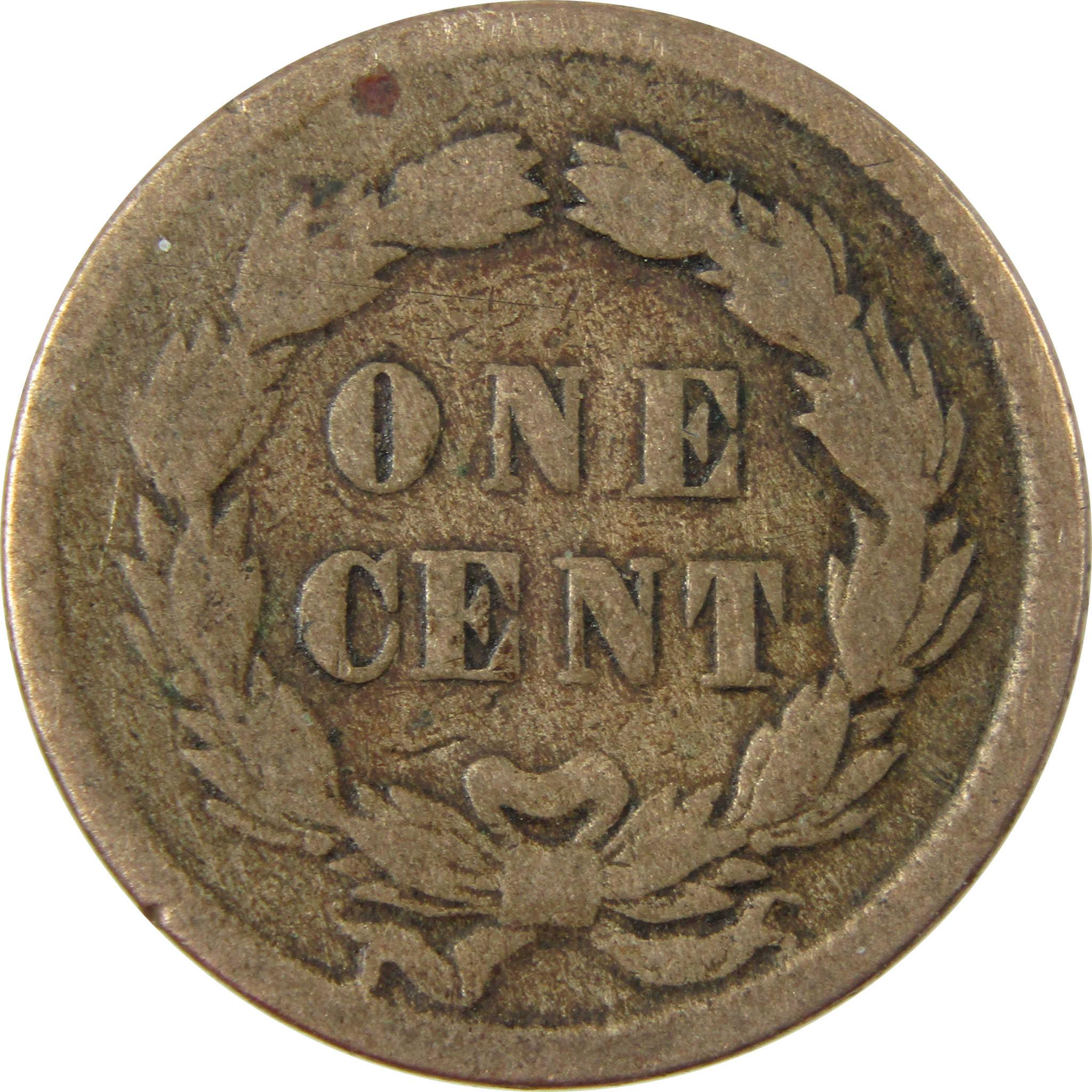1859 Indian Head Cent G Good Penny 1c Coin Collectible SKU:CP1255