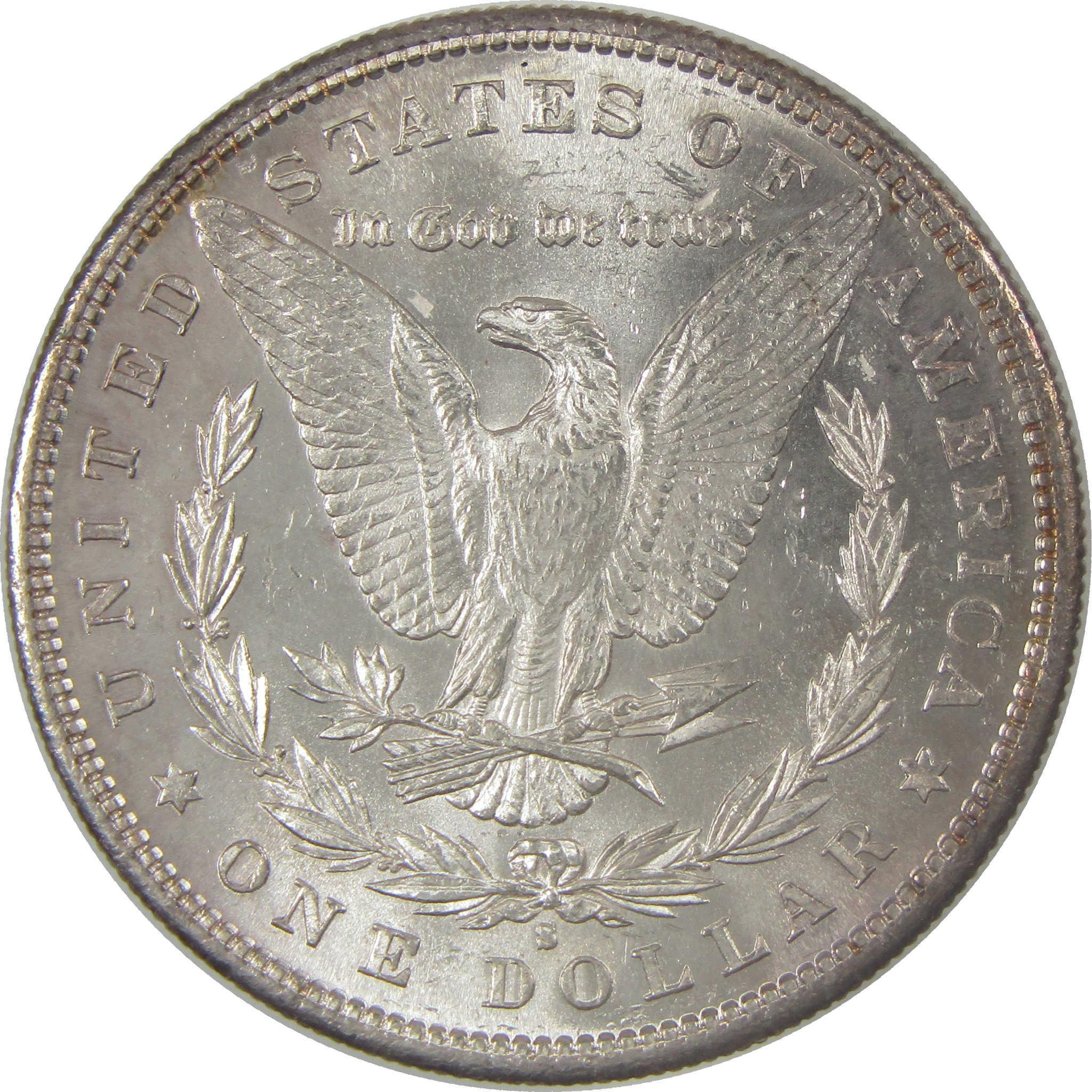 1881 S Morgan Silver Dollar BU Gem Uncirculated Mint State $1 Coin - Morgan coin - Morgan silver dollar - Morgan silver dollar for sale - Profile Coins & Collectibles