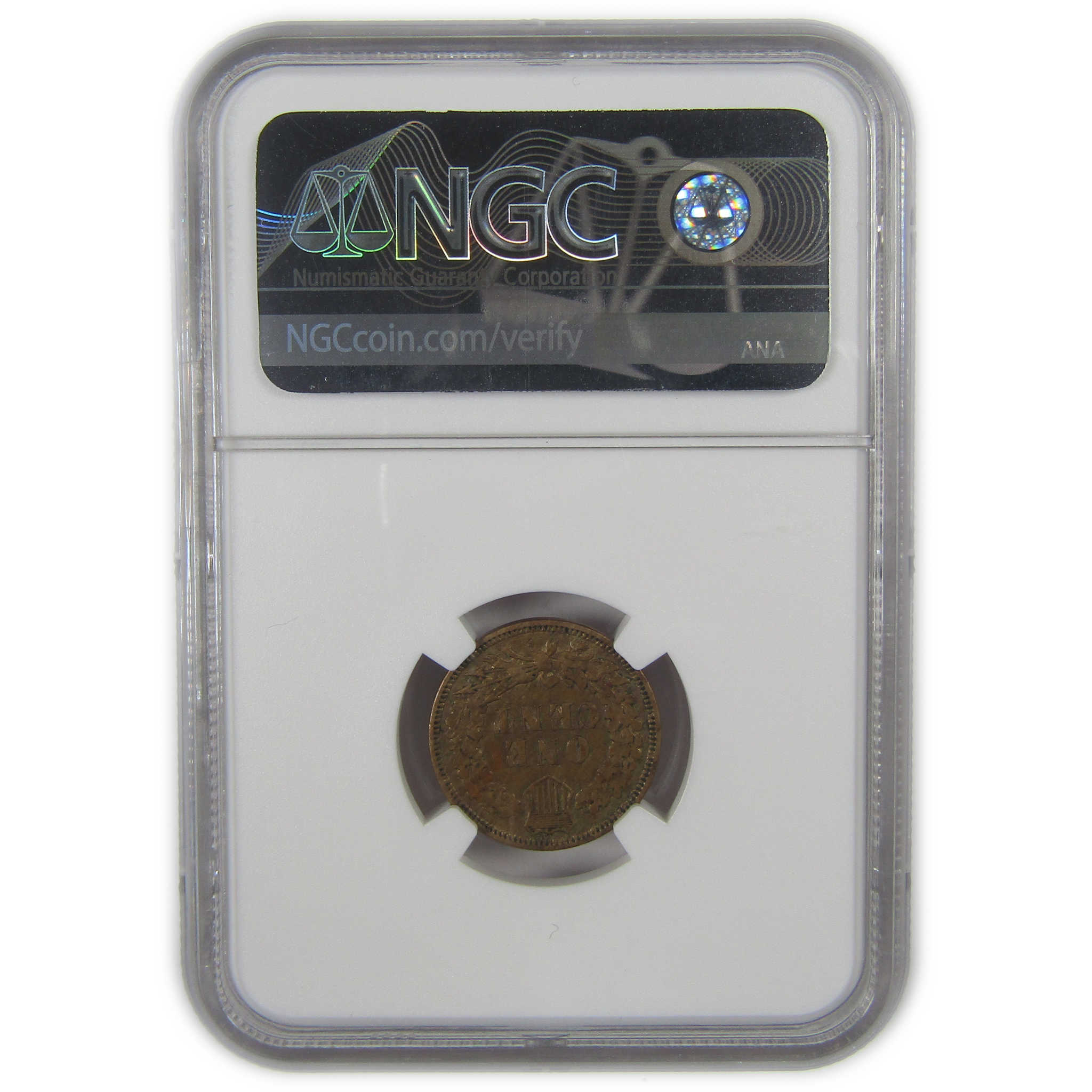 1909 S Indian Head Cent AU 58 BN NGC Penny 1c Coin SKU:I23412