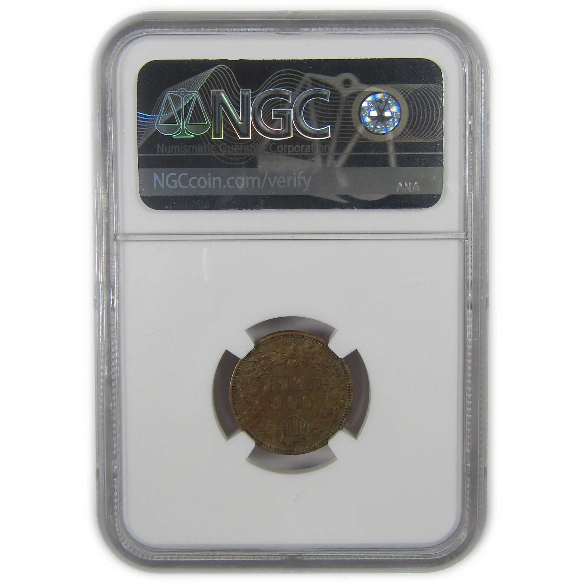 1909 S Indian Head Cent AU 58 BN NGC Penny 1c Coin SKU:I23412