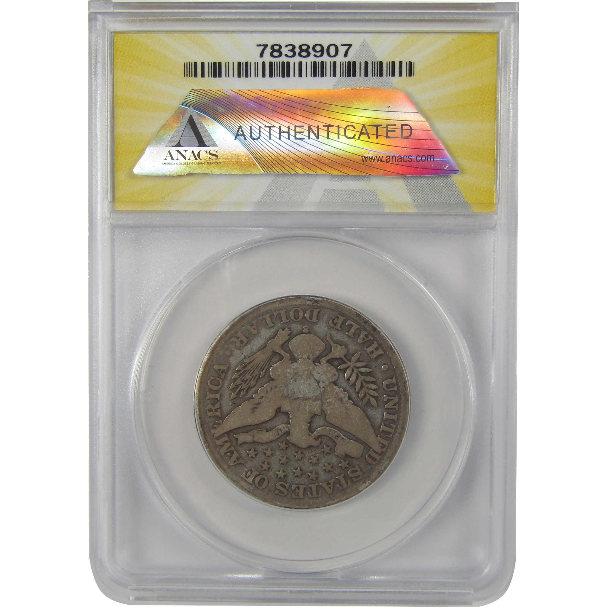 1901 S Barber Half Dollar G 6 ANACS Silver 50c Coin SKU:I22230