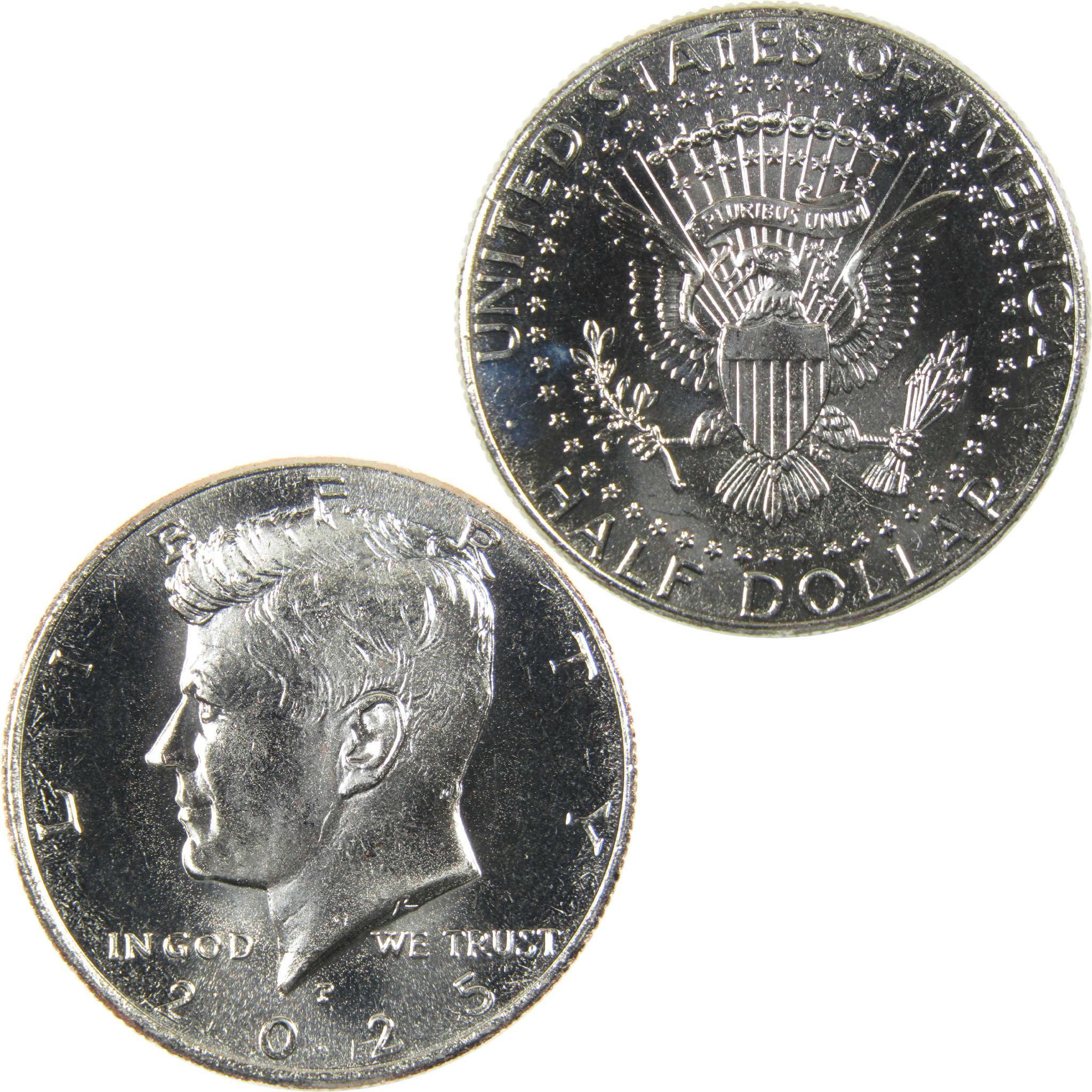 2025 P Kennedy Clad Half Dollar Uncirculated Mint State 50c Coin
