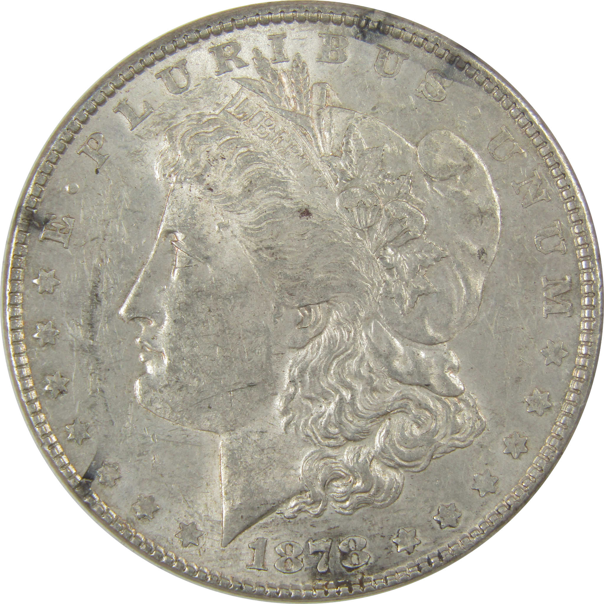 1878 7TF Rev 78 Morgan Dollar AU About Uncirculated Silver SKU:I19958 - Morgan coin - Morgan silver dollar - Morgan silver dollar for sale - Profile Coins & Collectibles