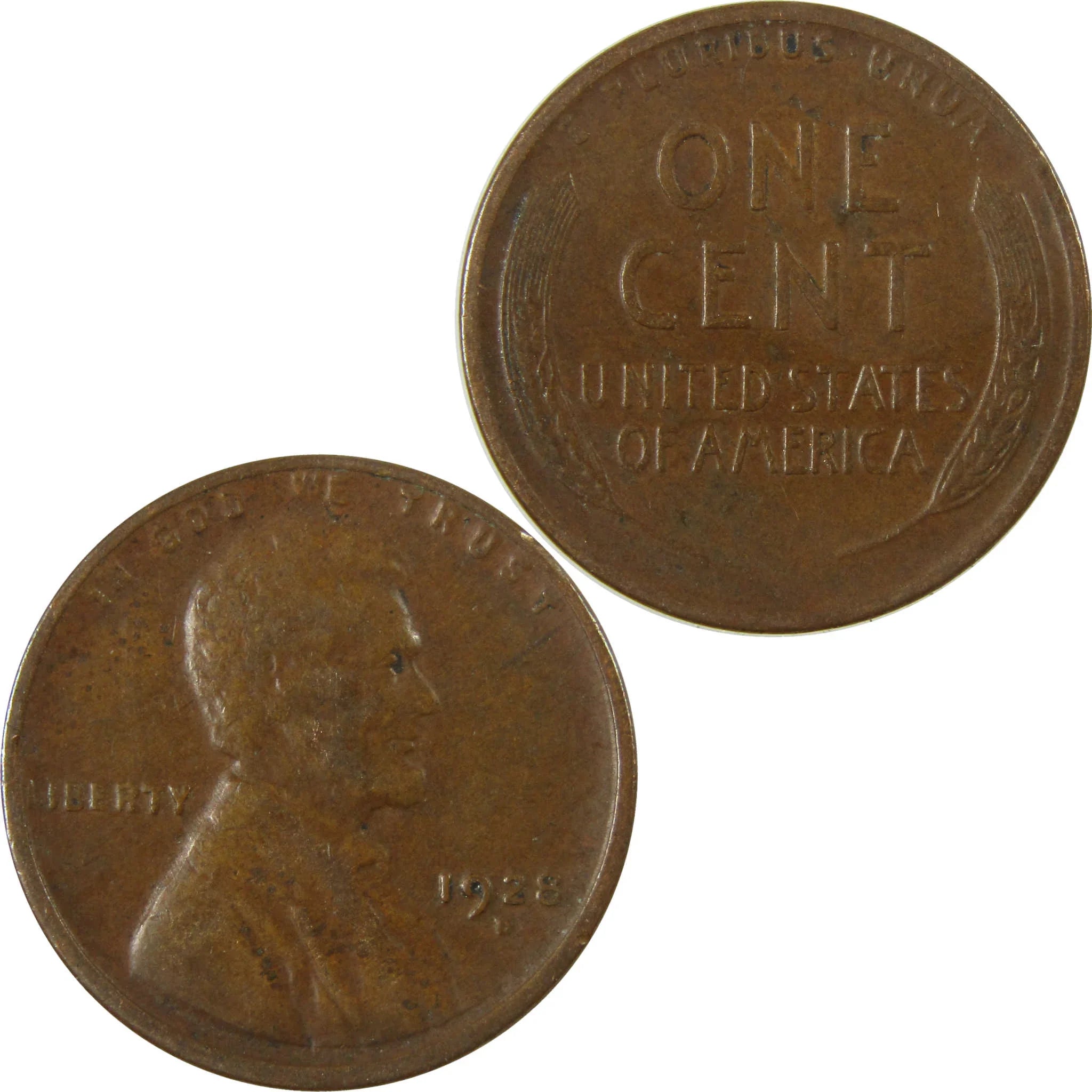1928 D Lincoln Wheat Cent VF Very Fine Penny 1c Coin SKU:I27633