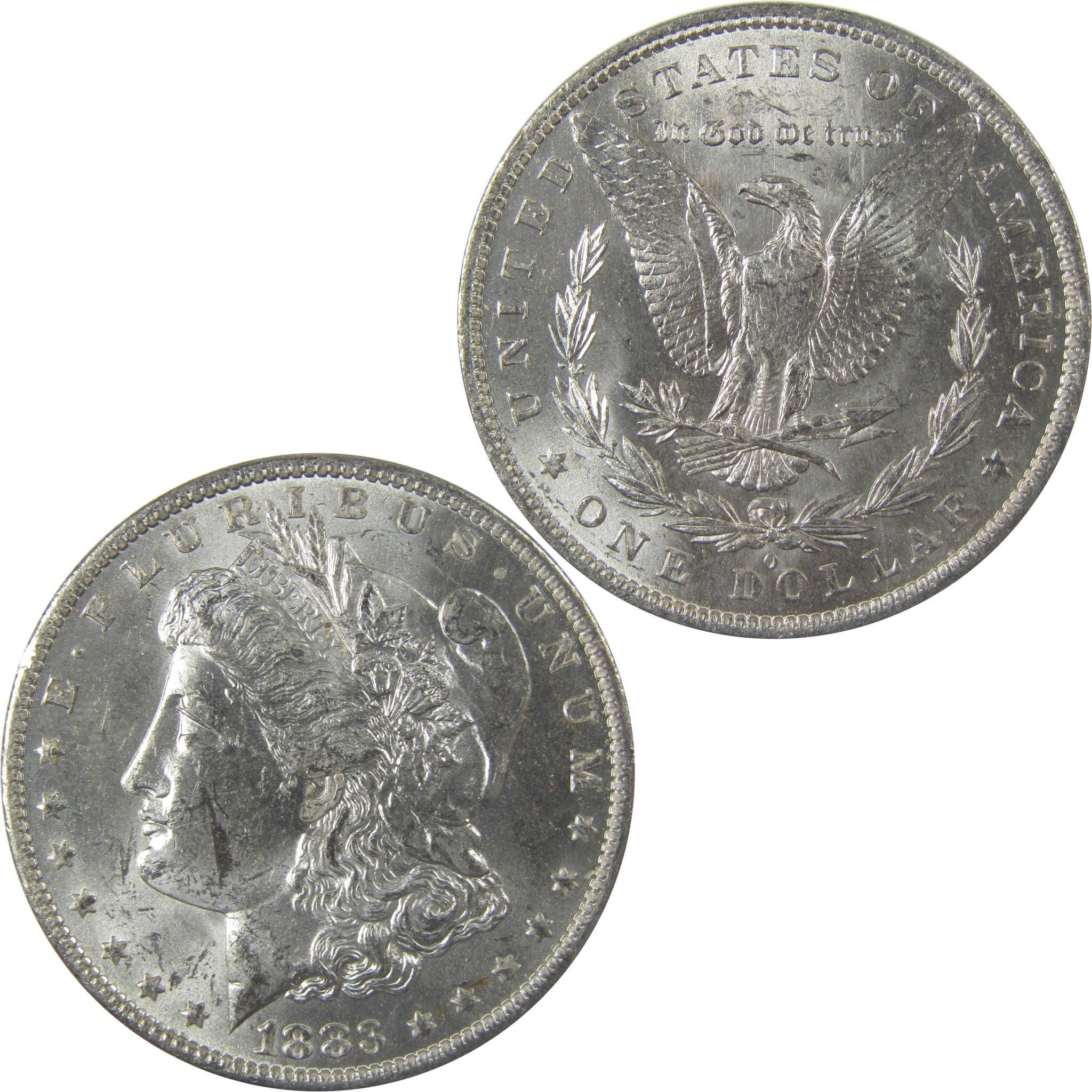 1883 O Morgan Silver Dollar Uncirculated Mint State $1 Coin SKU:I24830 - Morgan coin - Morgan silver dollar - Morgan silver dollar for sale - Profile Coins & Collectibles