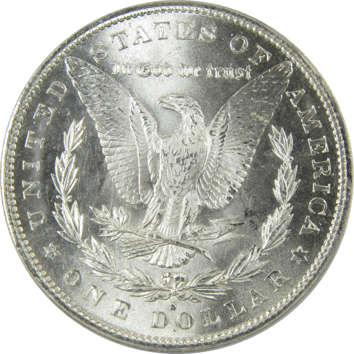 1879 S Rev 79 Morgan Silver Dollar MS 61 ANACS Uncirculated SKU:CP605 - Morgan coin - Morgan silver dollar - Morgan silver dollar for sale - Profile Coins & Collectibles