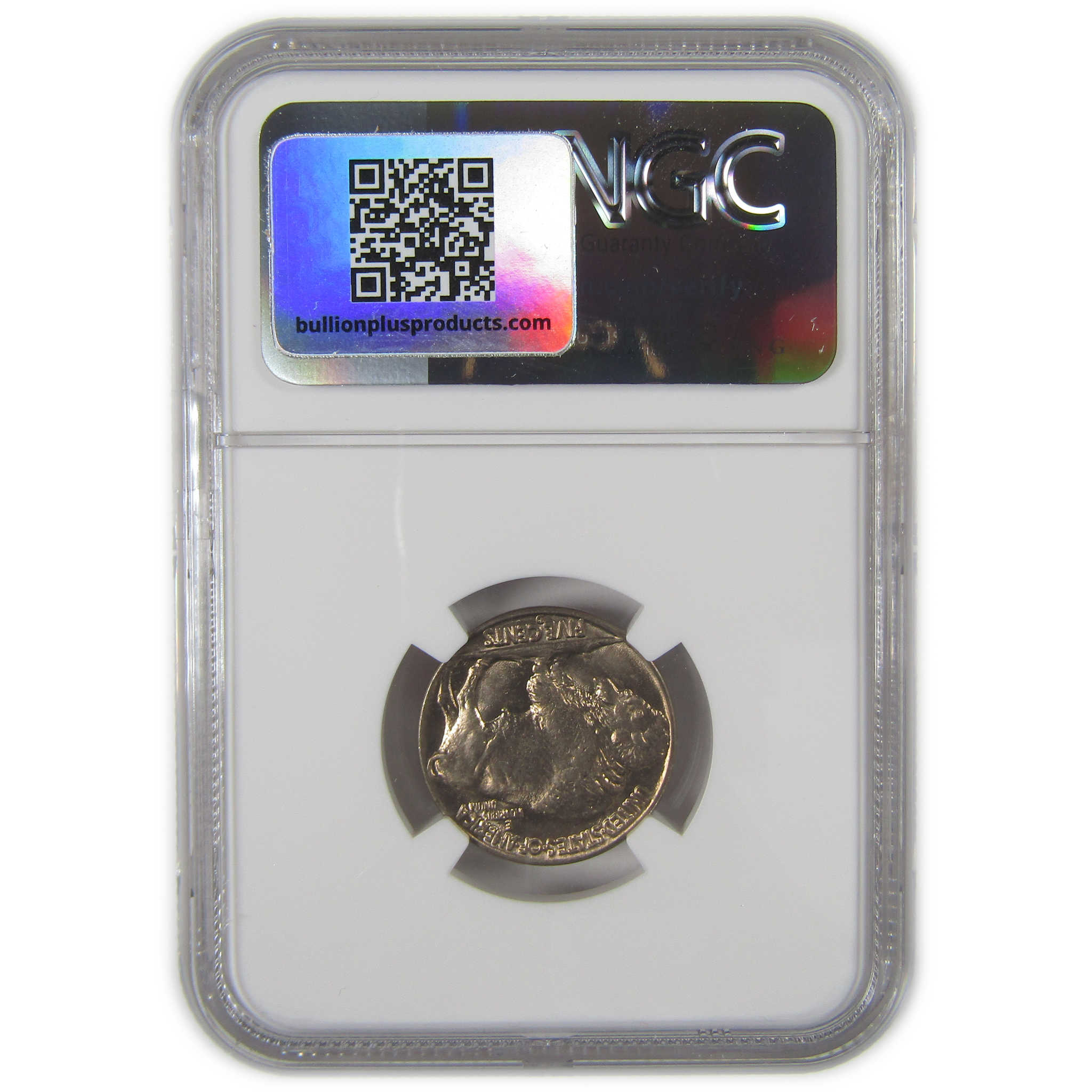 1937 D Indian Head Buffalo Nickel MS 66 NGC Bag Fragment SKU:I22674