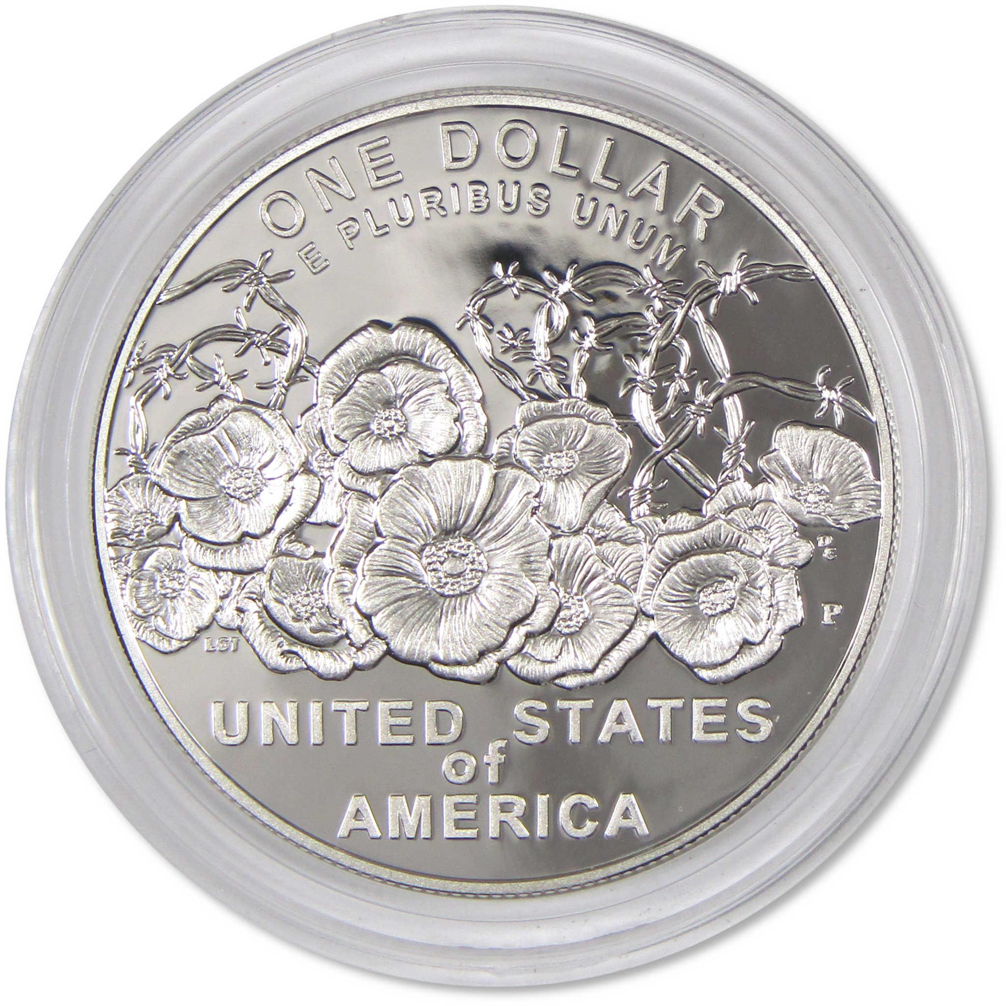 2018 P World War I Centennial Commemorative Silver Dollar Proof