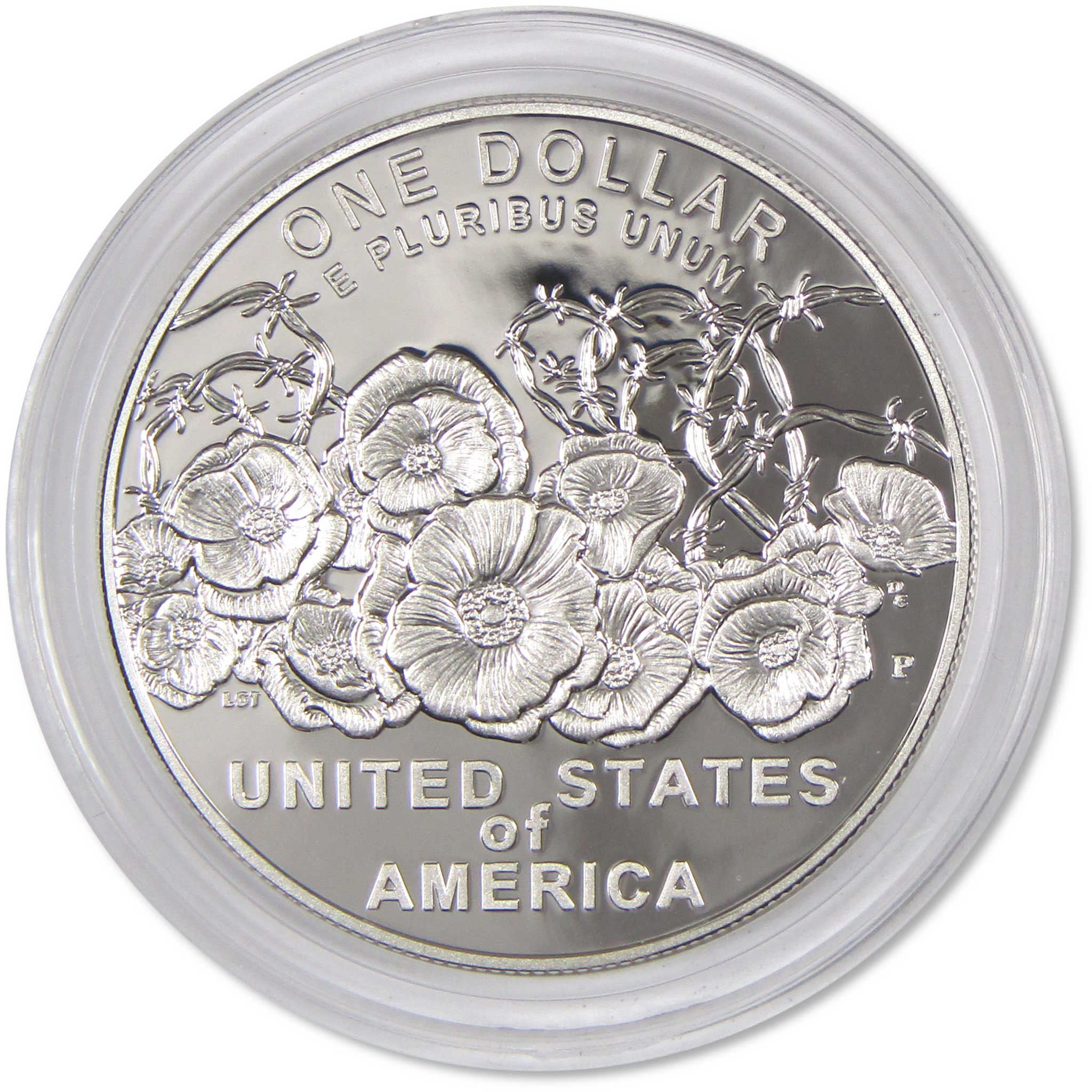 World War I Centennial Commemorative Dollar 2018 P Choice Proof Silver