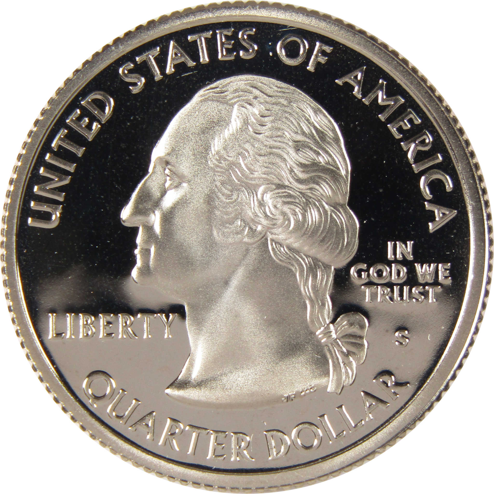 2001 S Rhode Island State Quarter Clad 25c Proof Coin