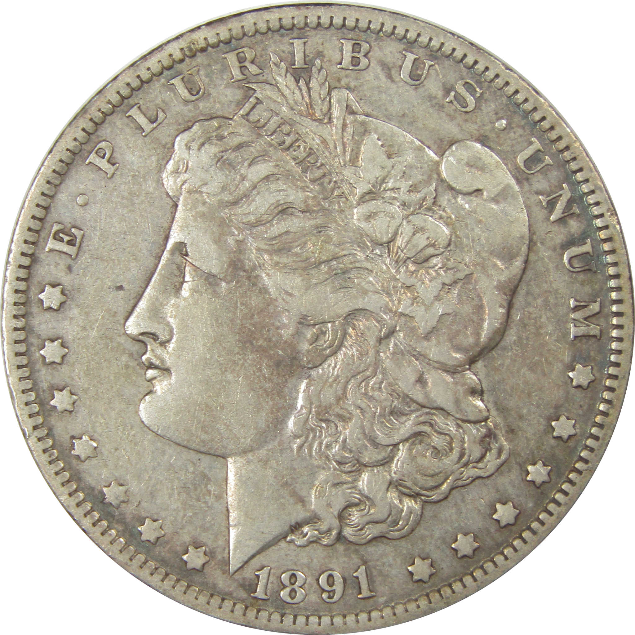 1891 O Morgan Dollar VF Very Fine Details Silver $1 Coin SKU:CPC8910 - Morgan coin - Morgan silver dollar - Morgan silver dollar for sale - Profile Coins & Collectibles