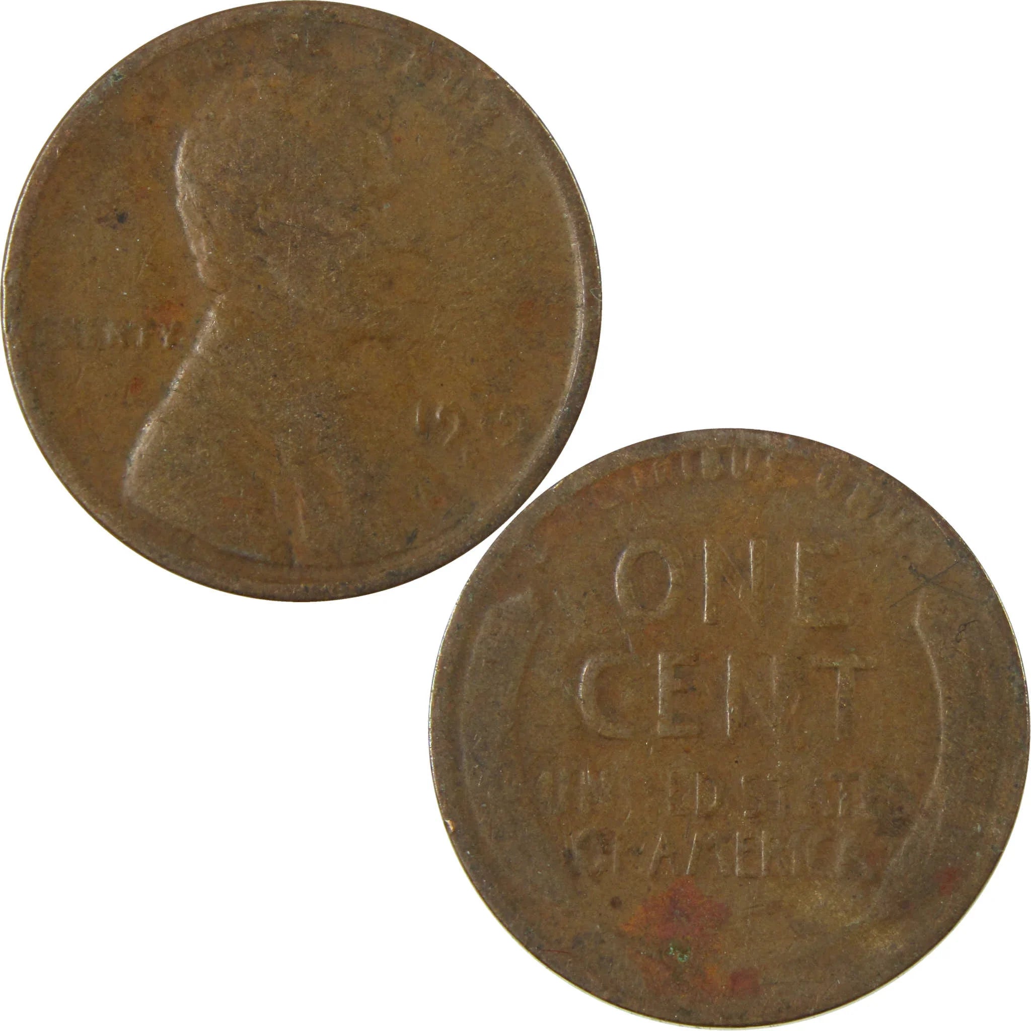 1919 D Lincoln Wheat Cent G Good Penny 1c Coin Collectible SKU:I27172