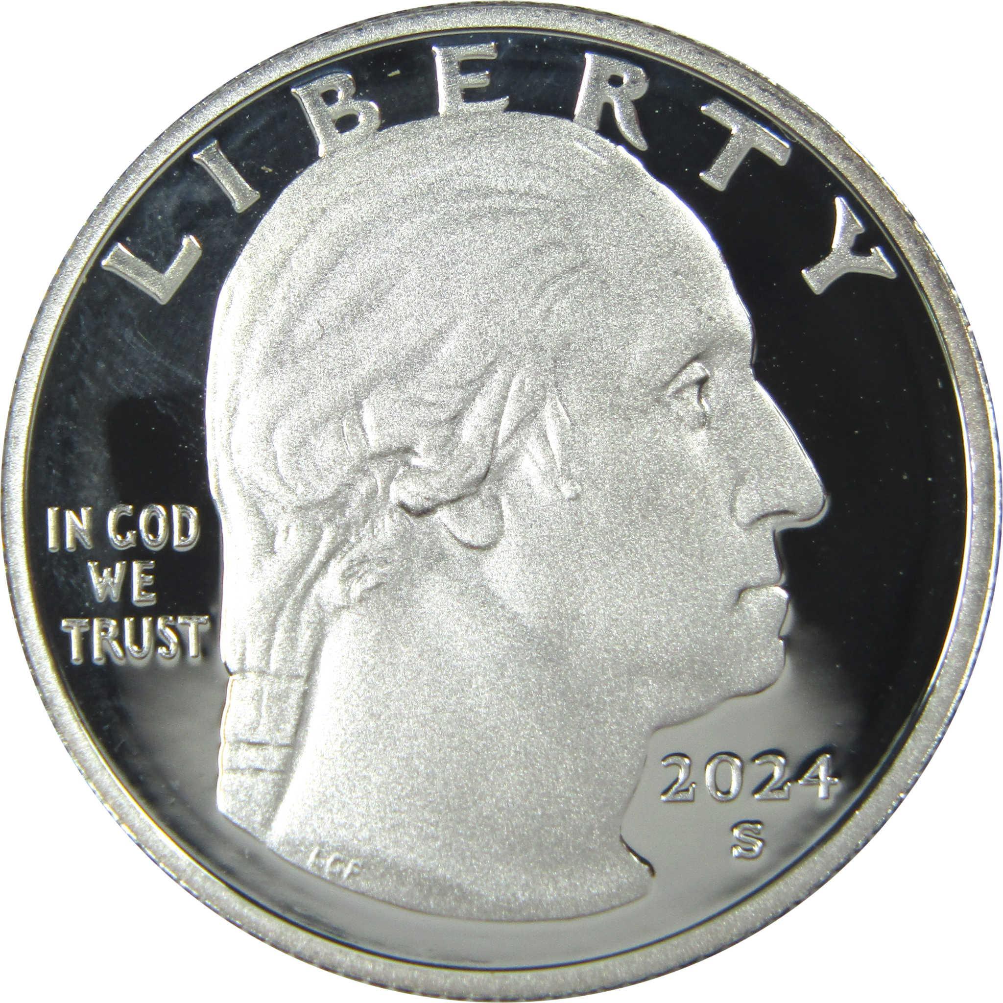 2024 S Patsy Takemoto American Women Quarter .999 Silver 25c Proof