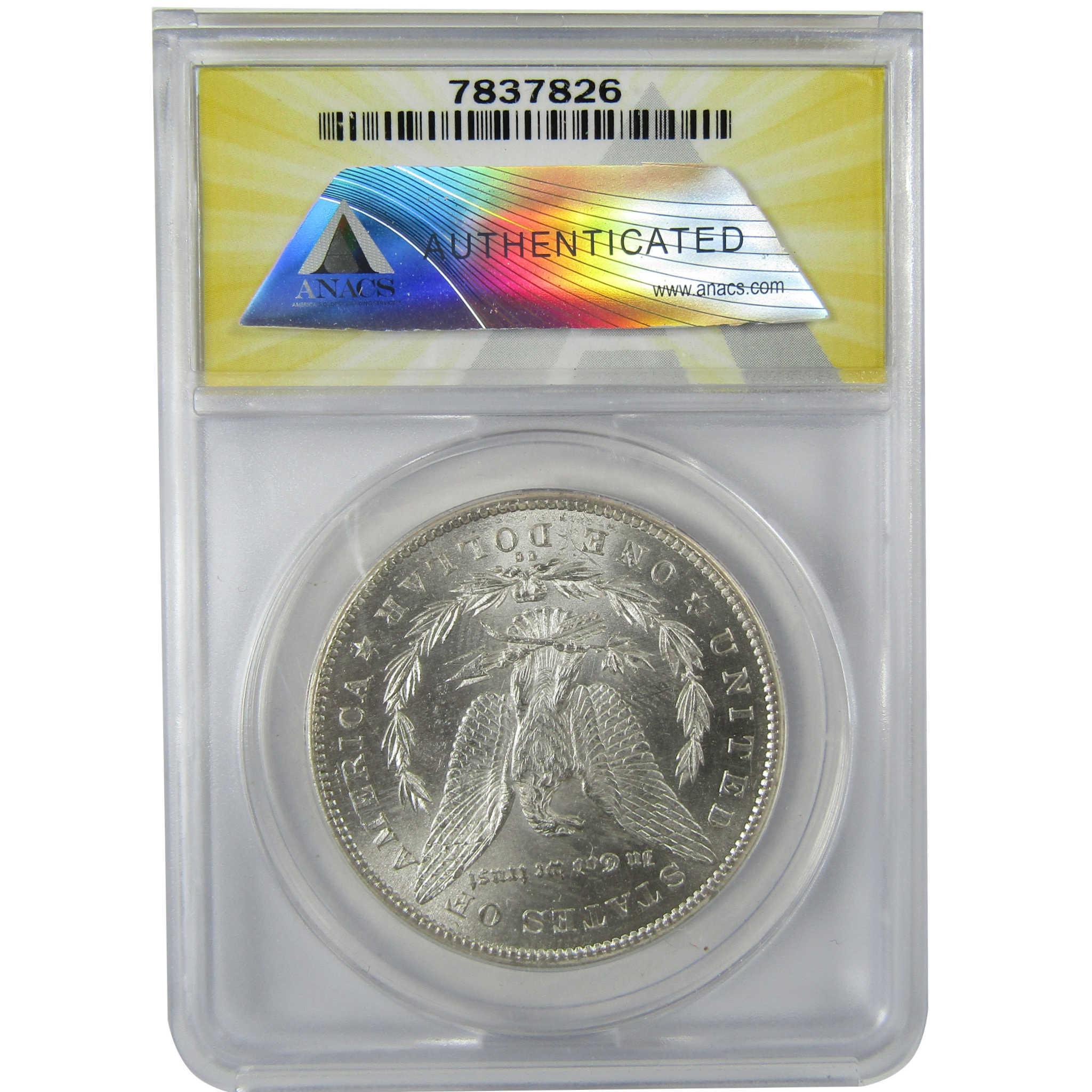 1878 CC Morgan Silver Dollar MS 63 ANACS Uncirculated SKU:CP618 - Morgan coin - Morgan silver dollar - Morgan silver dollar for sale - Profile Coins & Collectibles