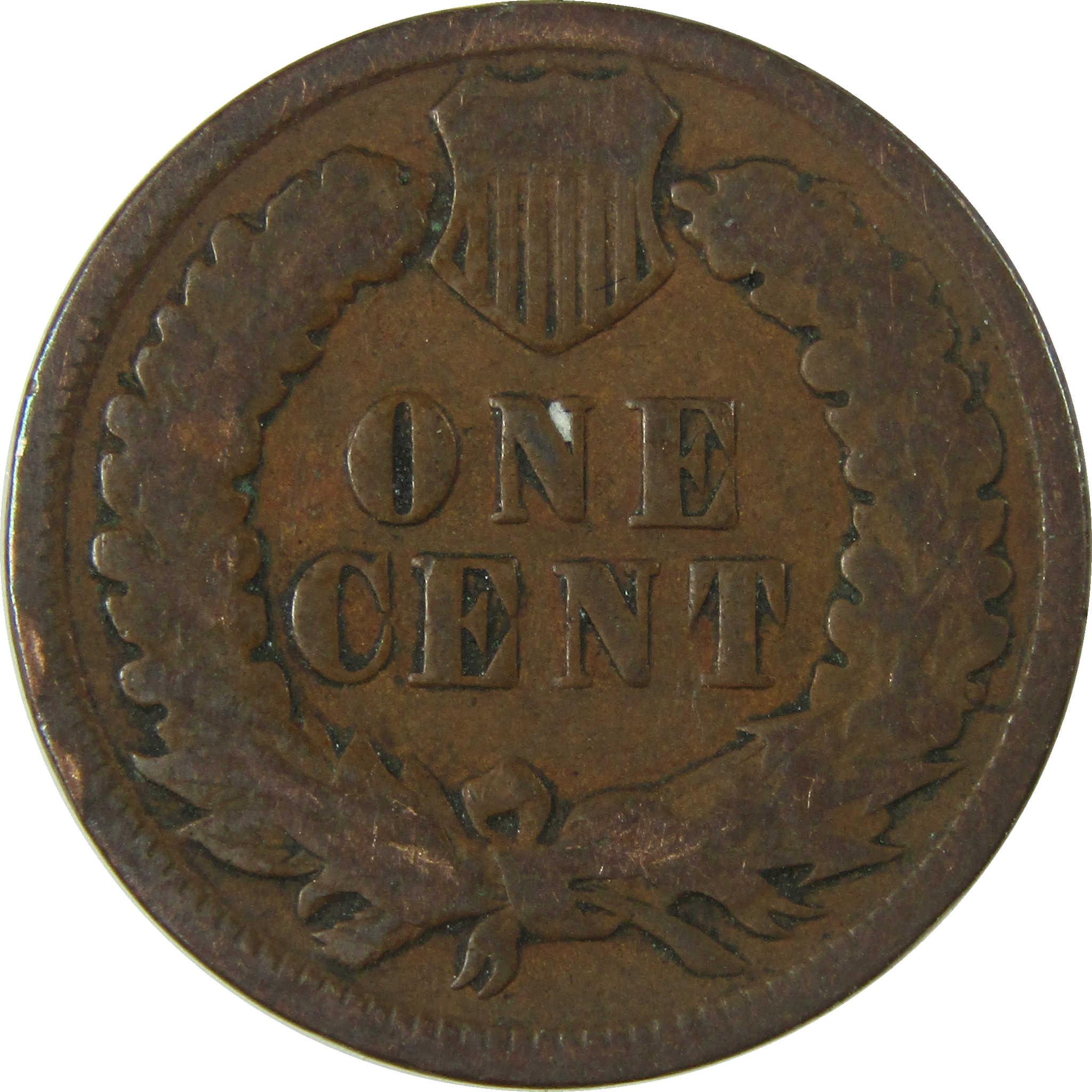 1892 Indian Head Cent G Good Penny 1c Coin SKU:I26976