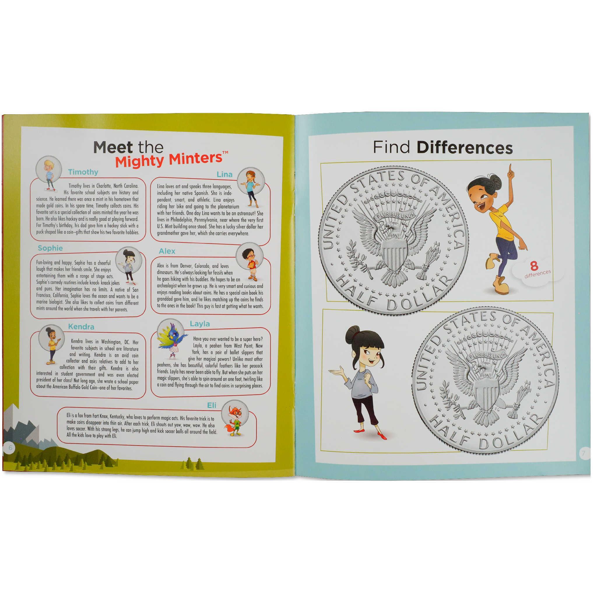 2019 Young Collectors Explore and Discover Coin Set Starter Kit & Book