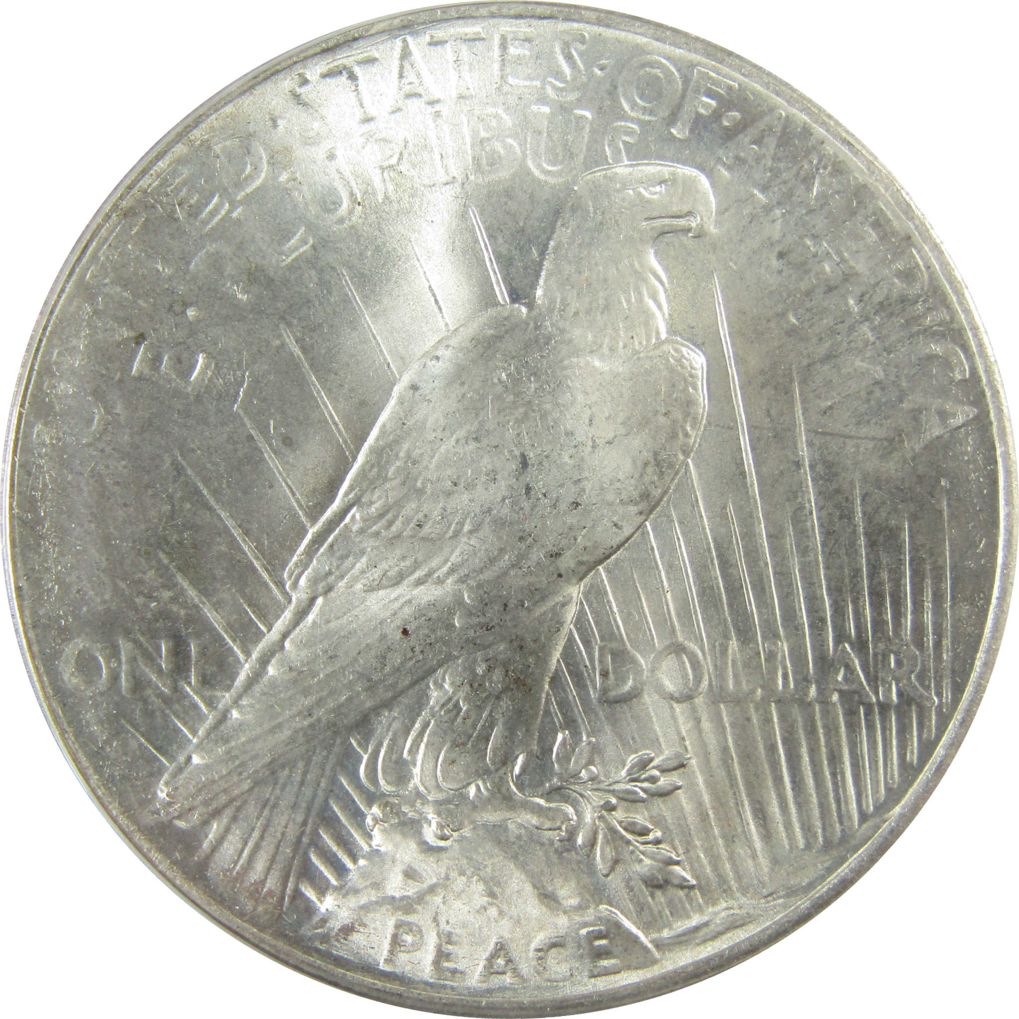 1925 Peace Silver Dollar MS 64 ANACS Uncirculated $1 Coin SKU:I28065