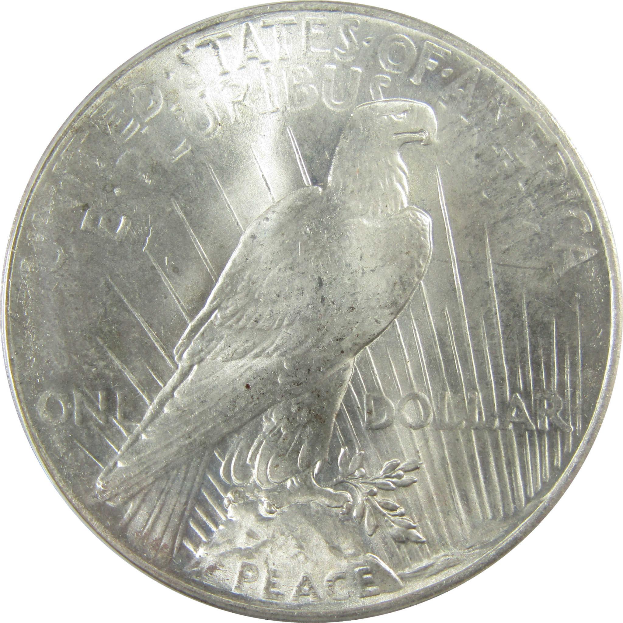 1925 Peace Silver Dollar MS 64 ANACS Uncirculated $1 Coin SKU:I28065