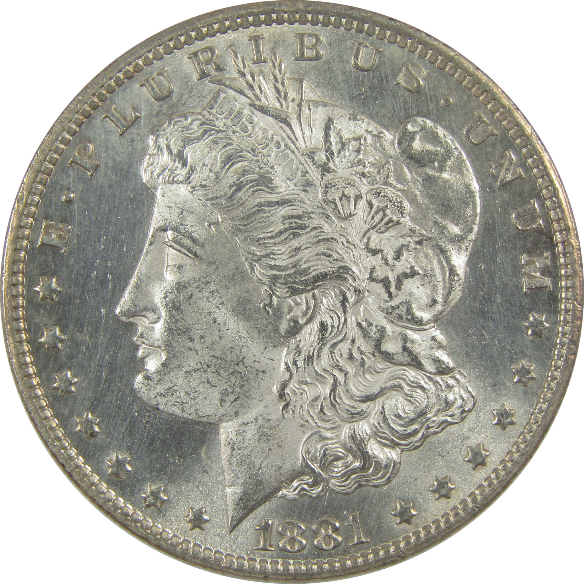 1881 CC Morgan Dollar Uncirculated Silver $1 Coin SKU:I20237 - Morgan coin - Morgan silver dollar - Morgan silver dollar for sale - Profile Coins & Collectibles