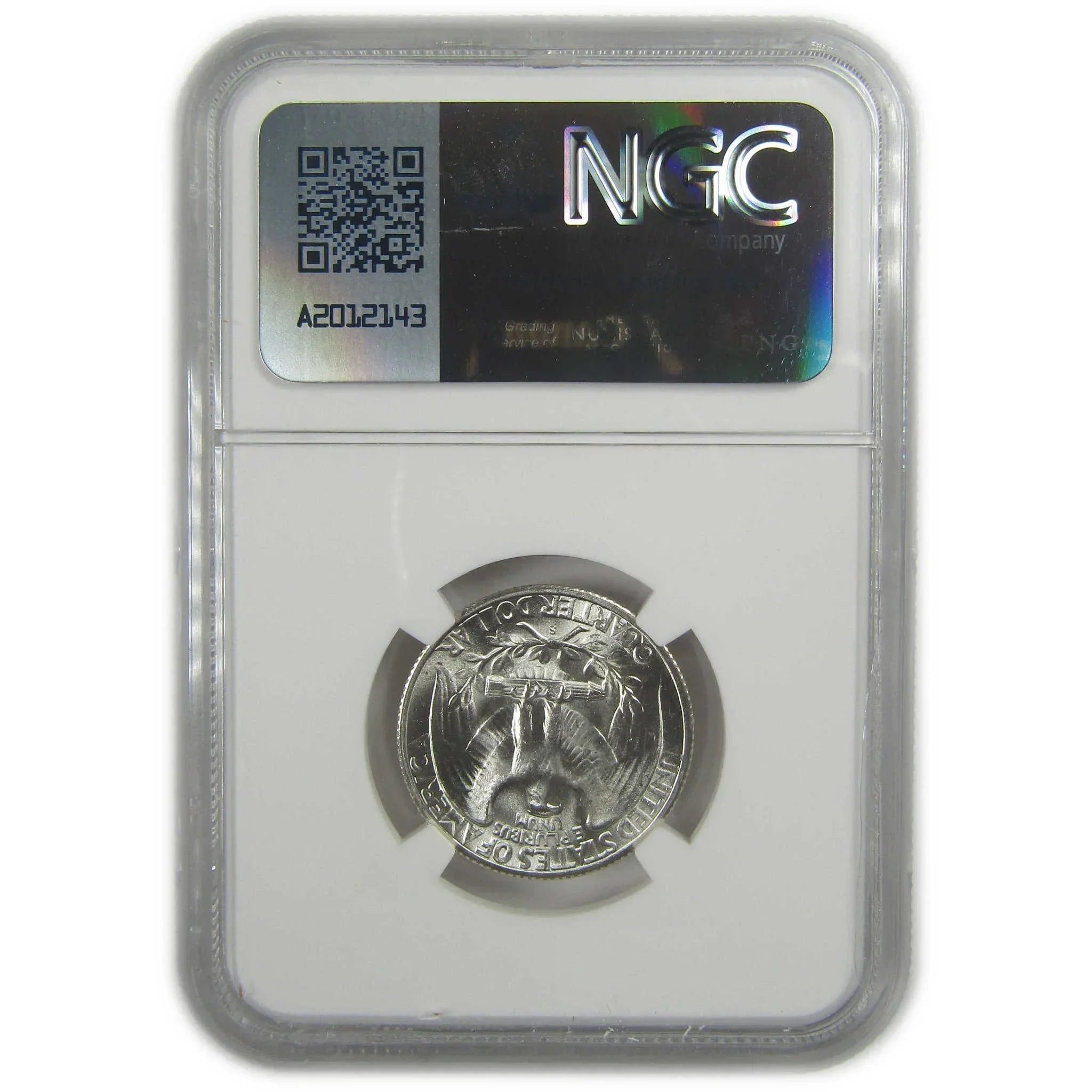1946 S Washington Quarter MS 66 NGC Silver Bag Fragment SKU:I20512