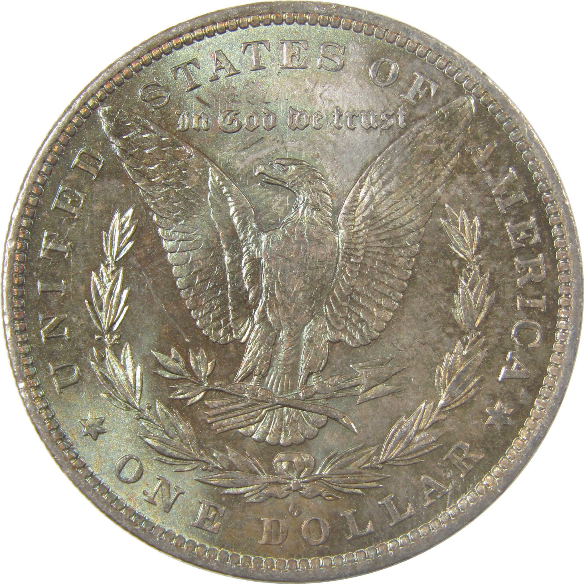 1883 O Morgan Silver Dollar Uncirculated Mint State Toned SKU:I24888