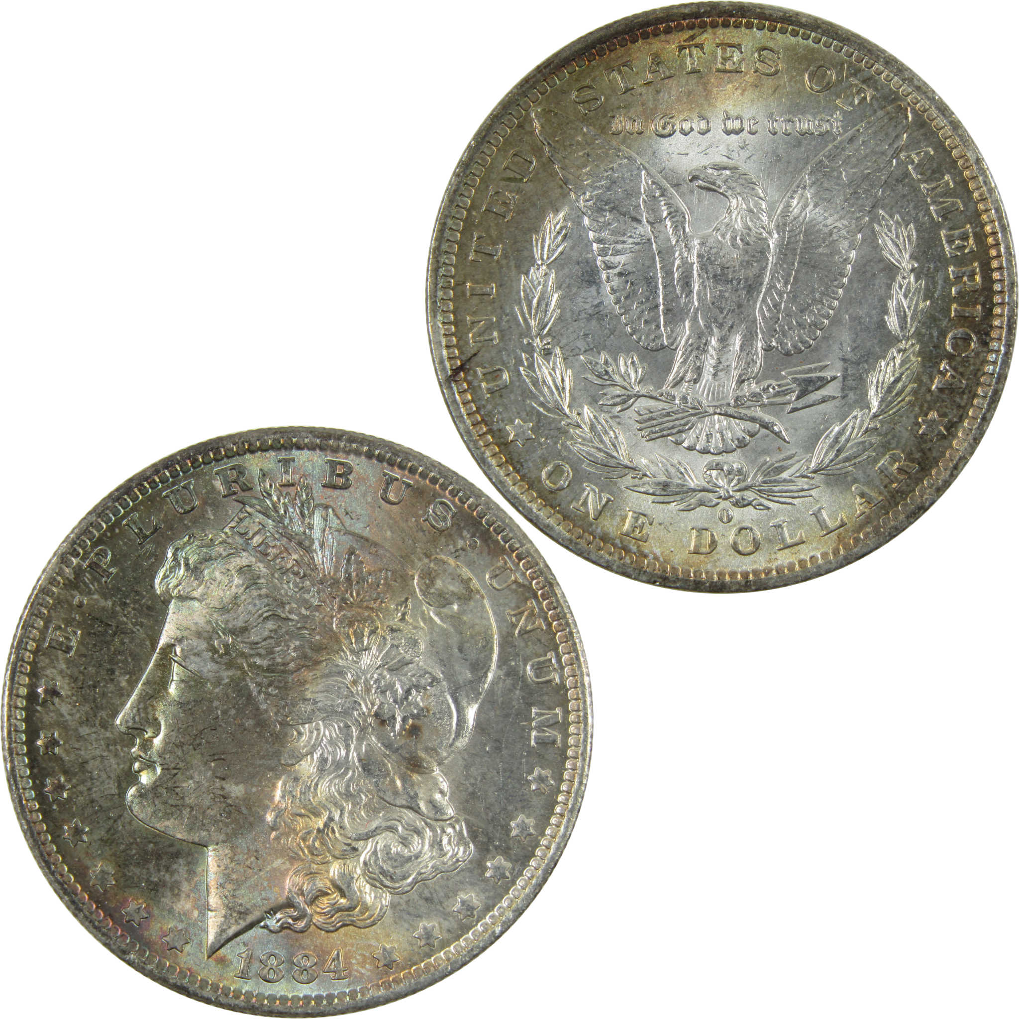 1884 O Morgan Dollar BU Choice Uncirculated Silver $1 Coin SKU:I14372 - Morgan coin - Morgan silver dollar - Morgan silver dollar for sale - Profile Coins & Collectibles