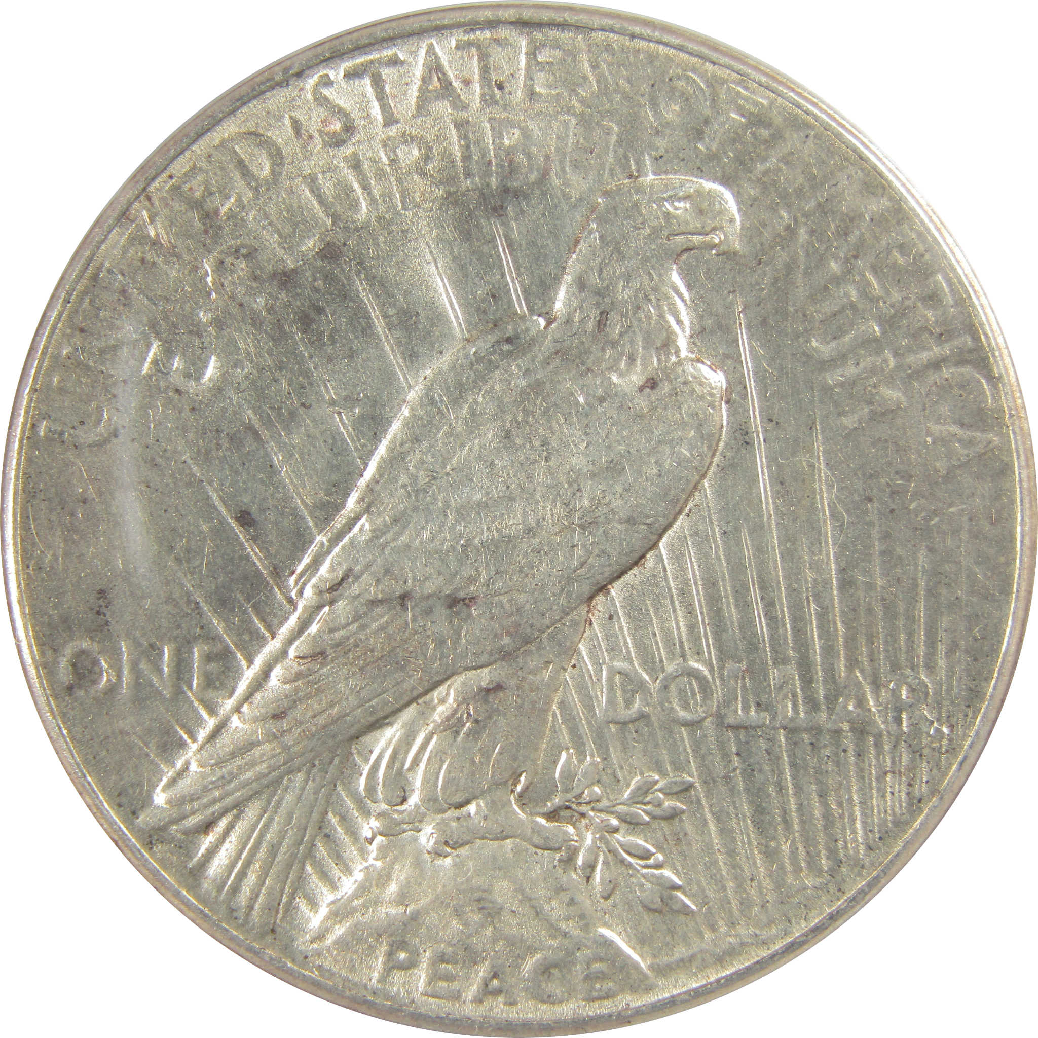 1926 Peace Dollar AU 58 ANACS Silver $1 Coin SKU:I20453