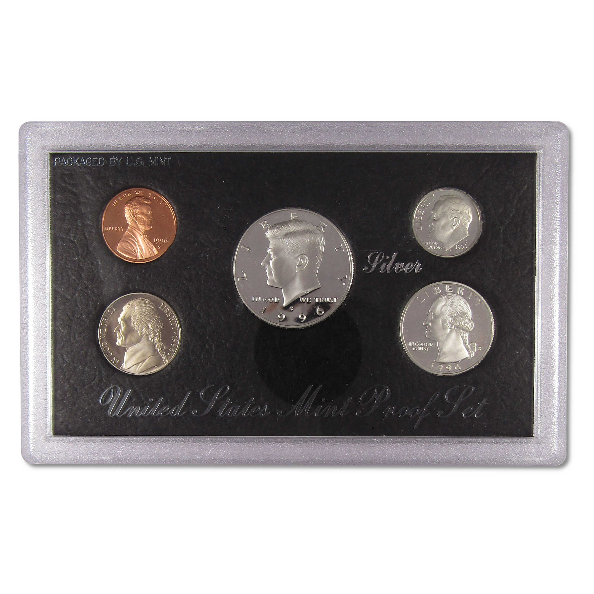 1996 Silver Proof Set U.S. Mint Original Government Packaging OGP COA