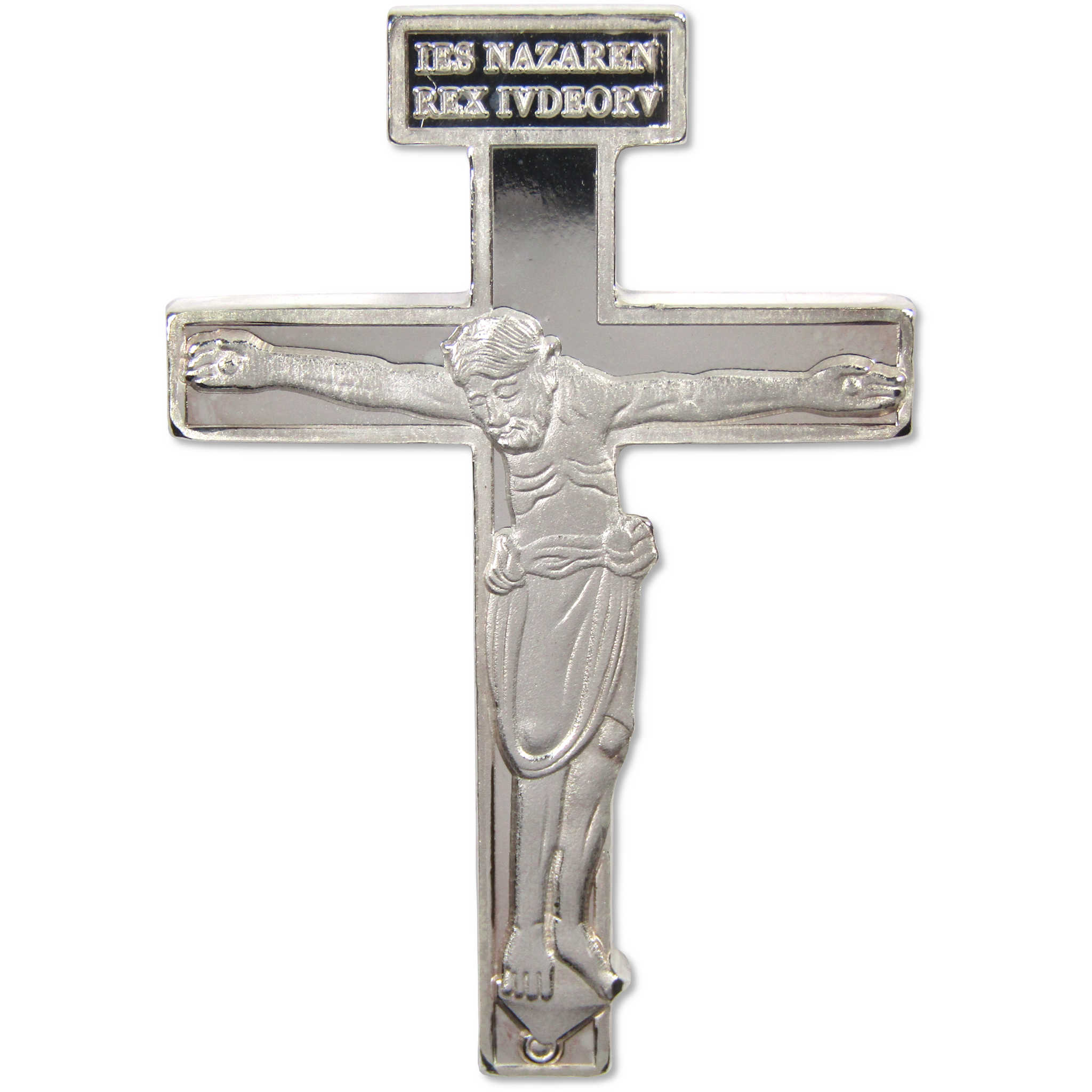 Bernward's Cross Crucifix Shaped 1 oz .999 Silver Coin 2022 Cameroon COA