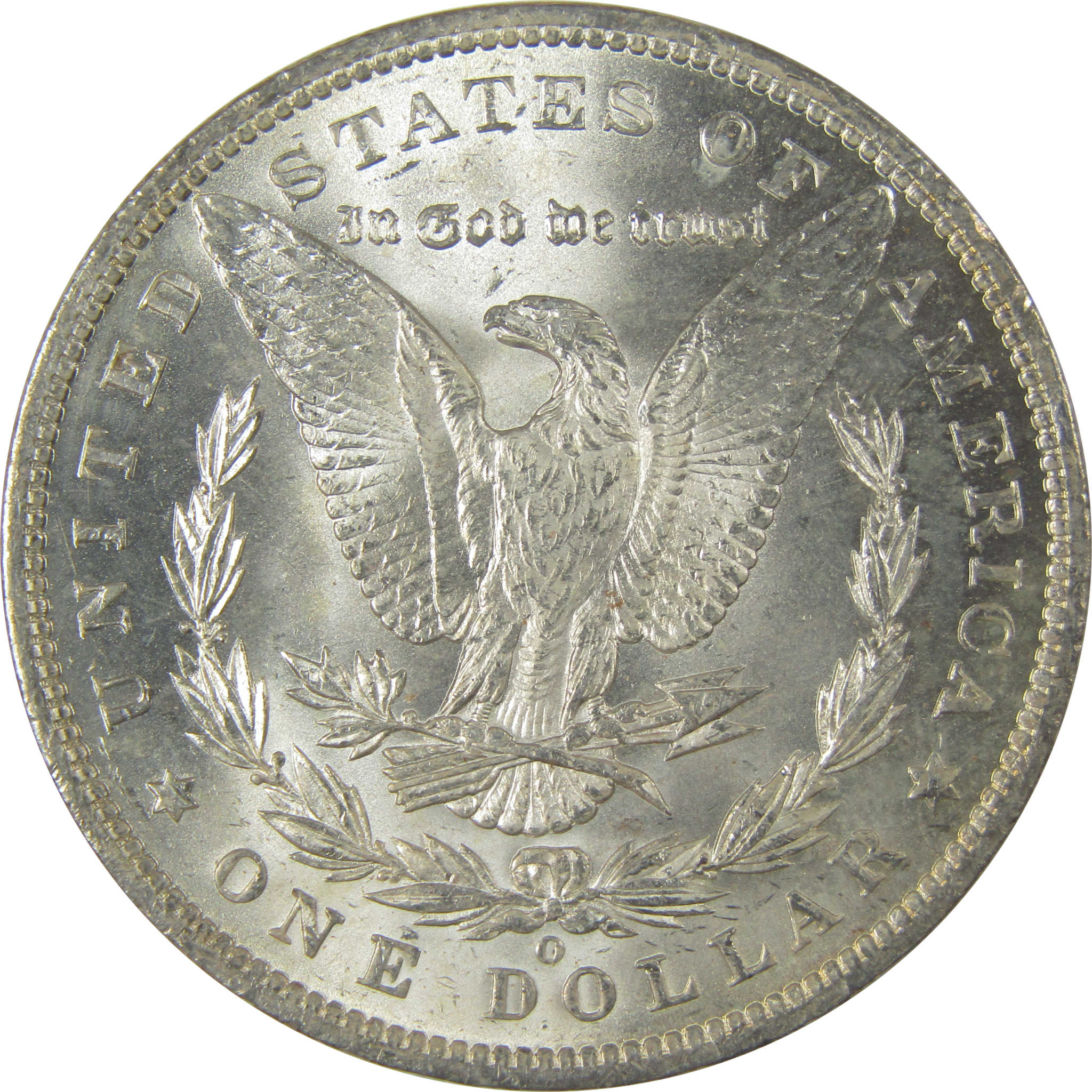 1885 O Morgan Dollar Uncirculated Silver $1 Coin Toned SKU:I19295