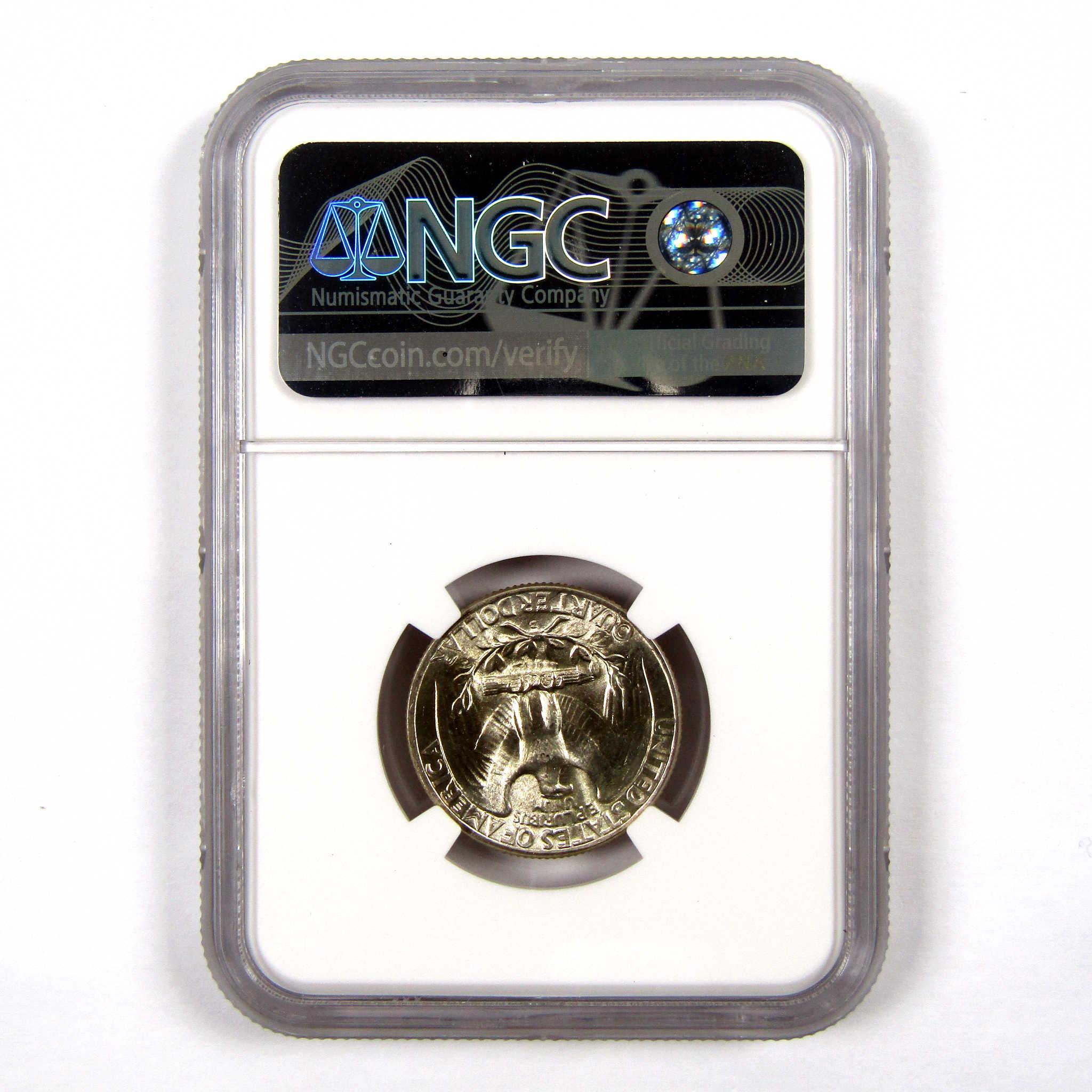 1946 D Washington Quarter MS 67 NGC 90% Silver 25c Unc SKU:I9237