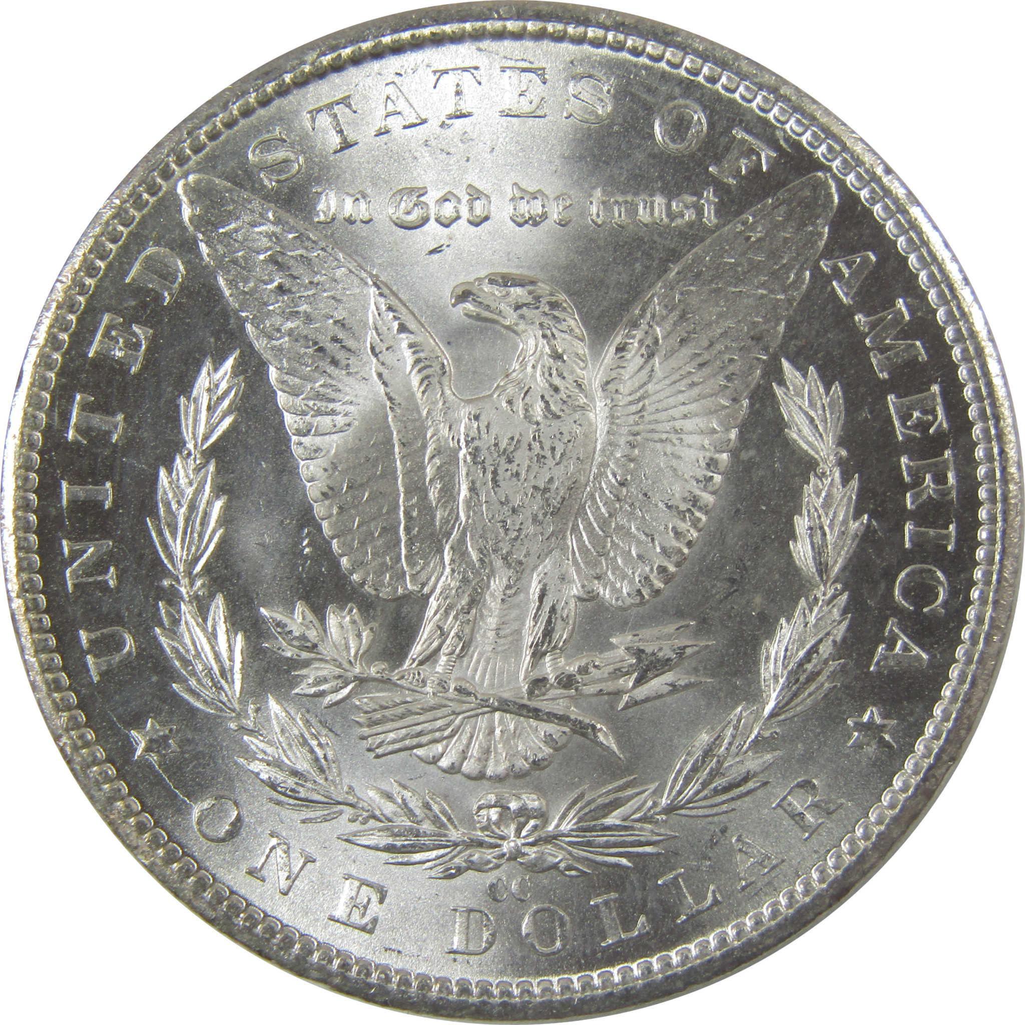 1884 CC Morgan Silver Dollar Uncirculated Toned SKU:I23579