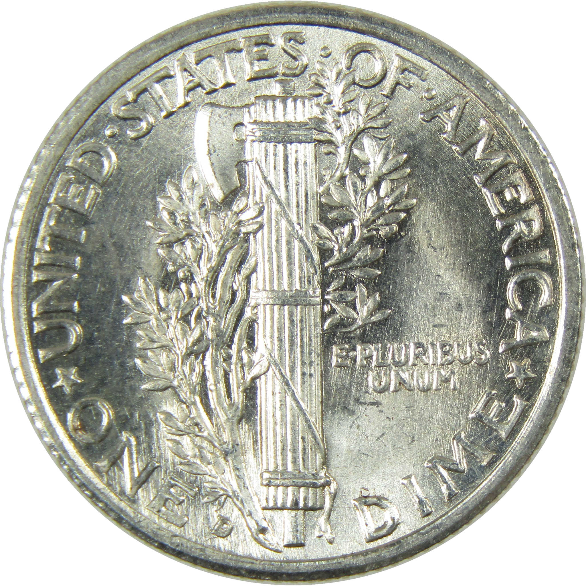 1939 D Mercury Silver Dime AU About Uncirculated 10c Coin SKU:CP350