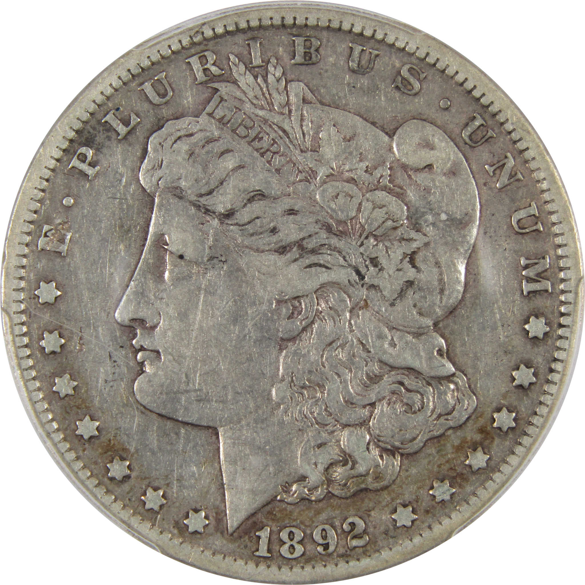 1892 CC Morgan Dollar VF 30 PCGS 90% Silver $1 Coin SKU:I8684 - Morgan coin - Morgan silver dollar - Morgan silver dollar for sale - Profile Coins & Collectibles