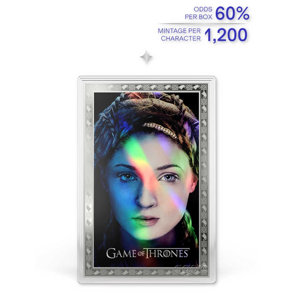 2026 Game of Thrones House Stark Collectible Foil Blind Box SKU:OPC276