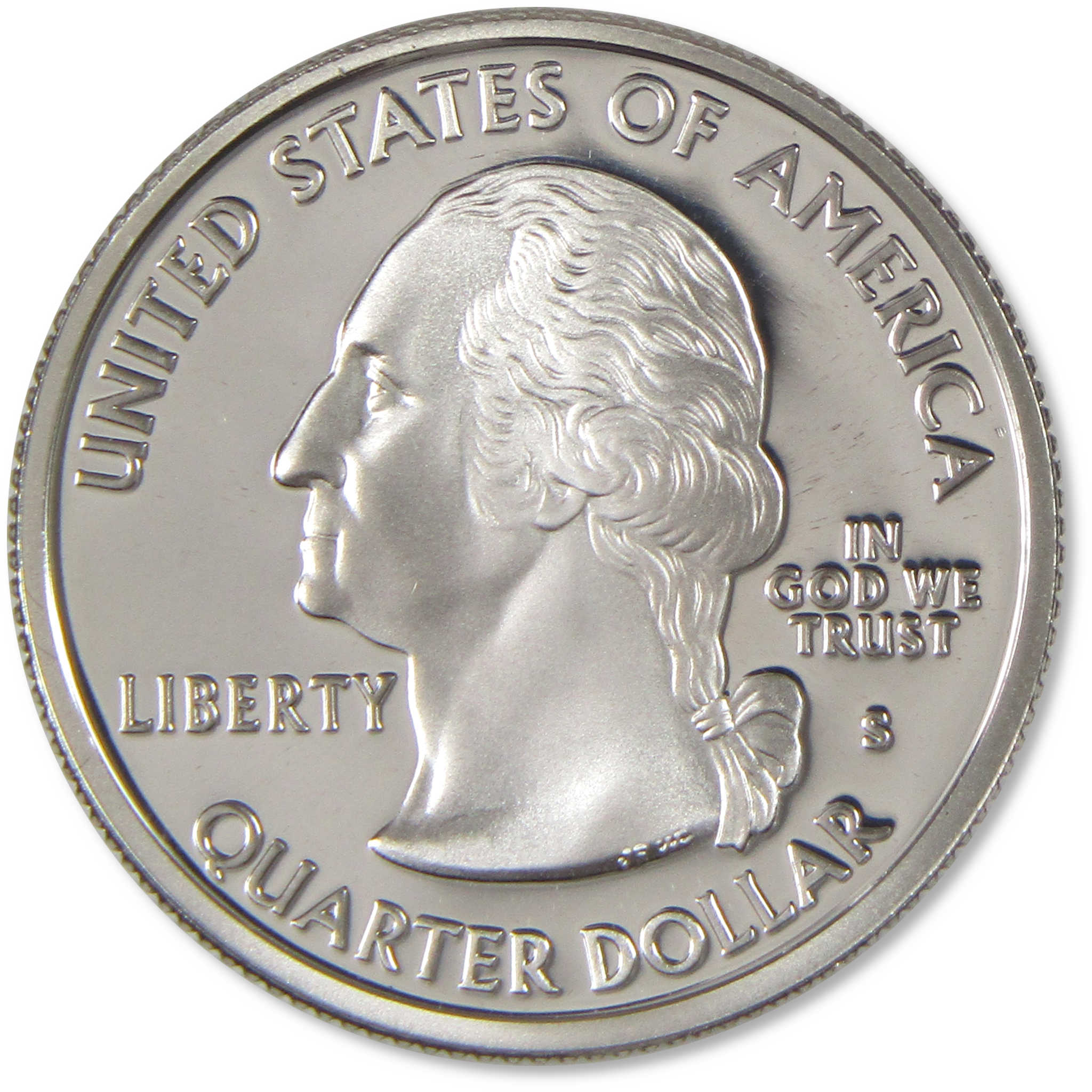 2004 S Iowa State Quarter Choice Proof Silver 25c Coin