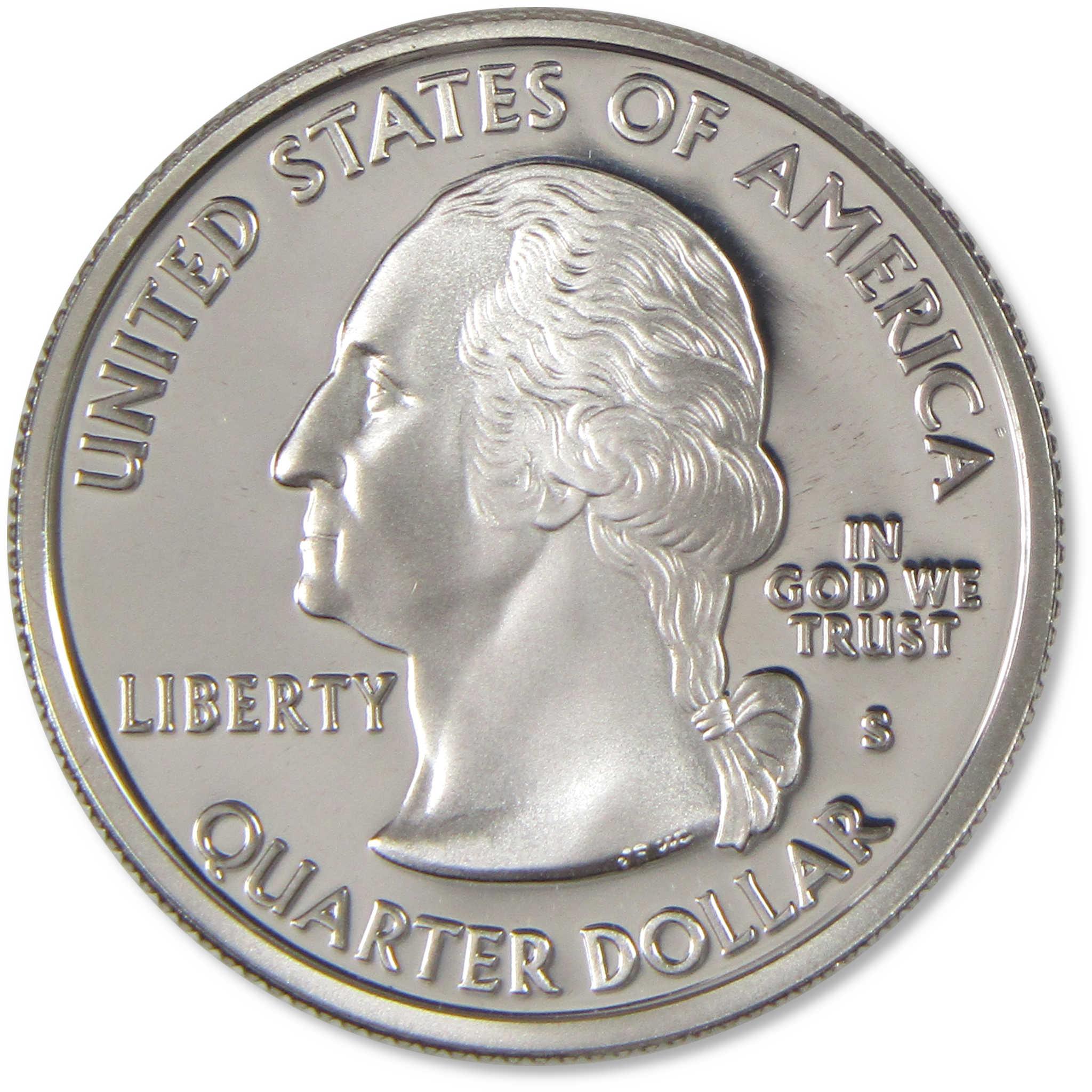2004 S Iowa State Quarter Choice Proof Silver 25c Coin