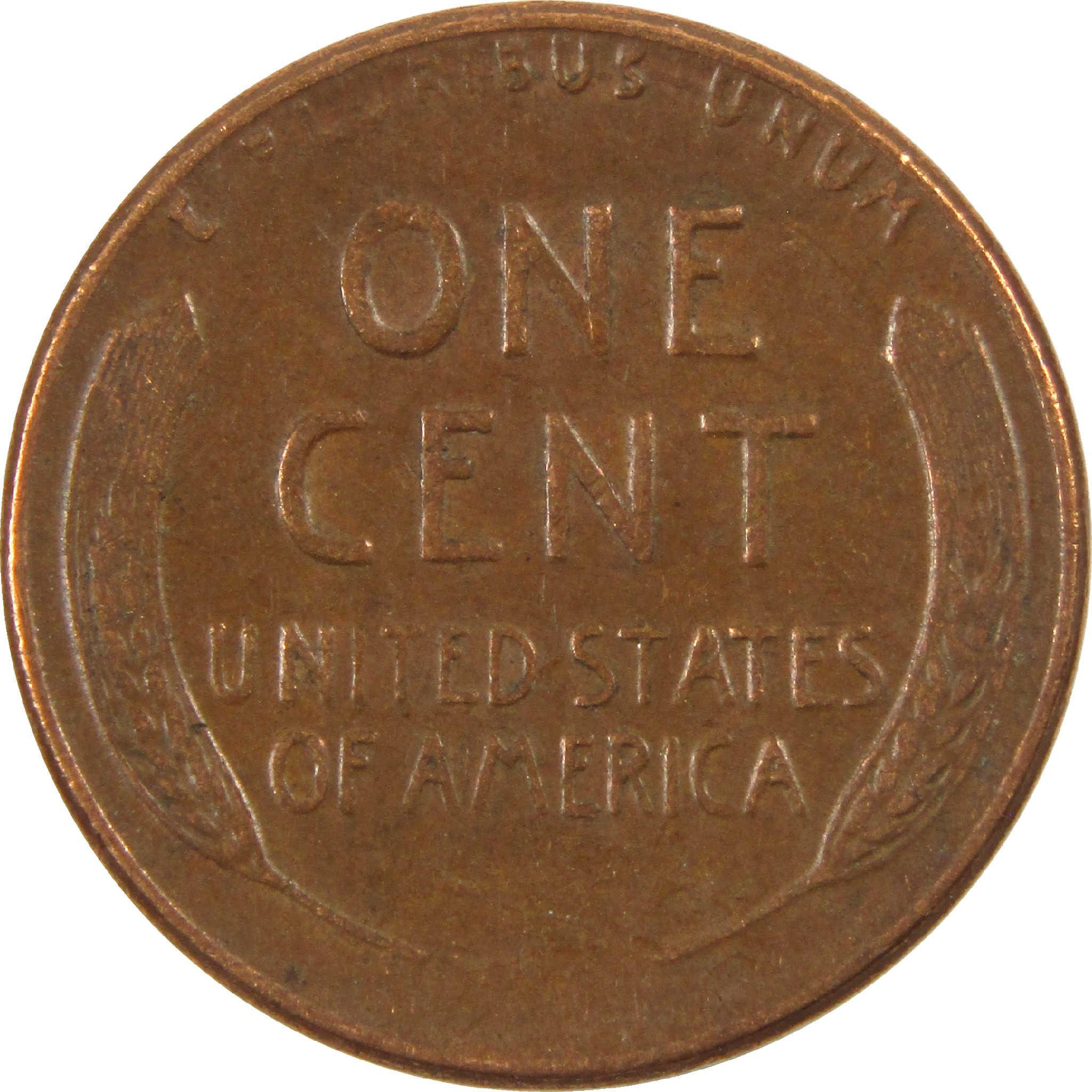 1956 Lincoln Wheat Cent Circulated Penny 1c Coin Collectible