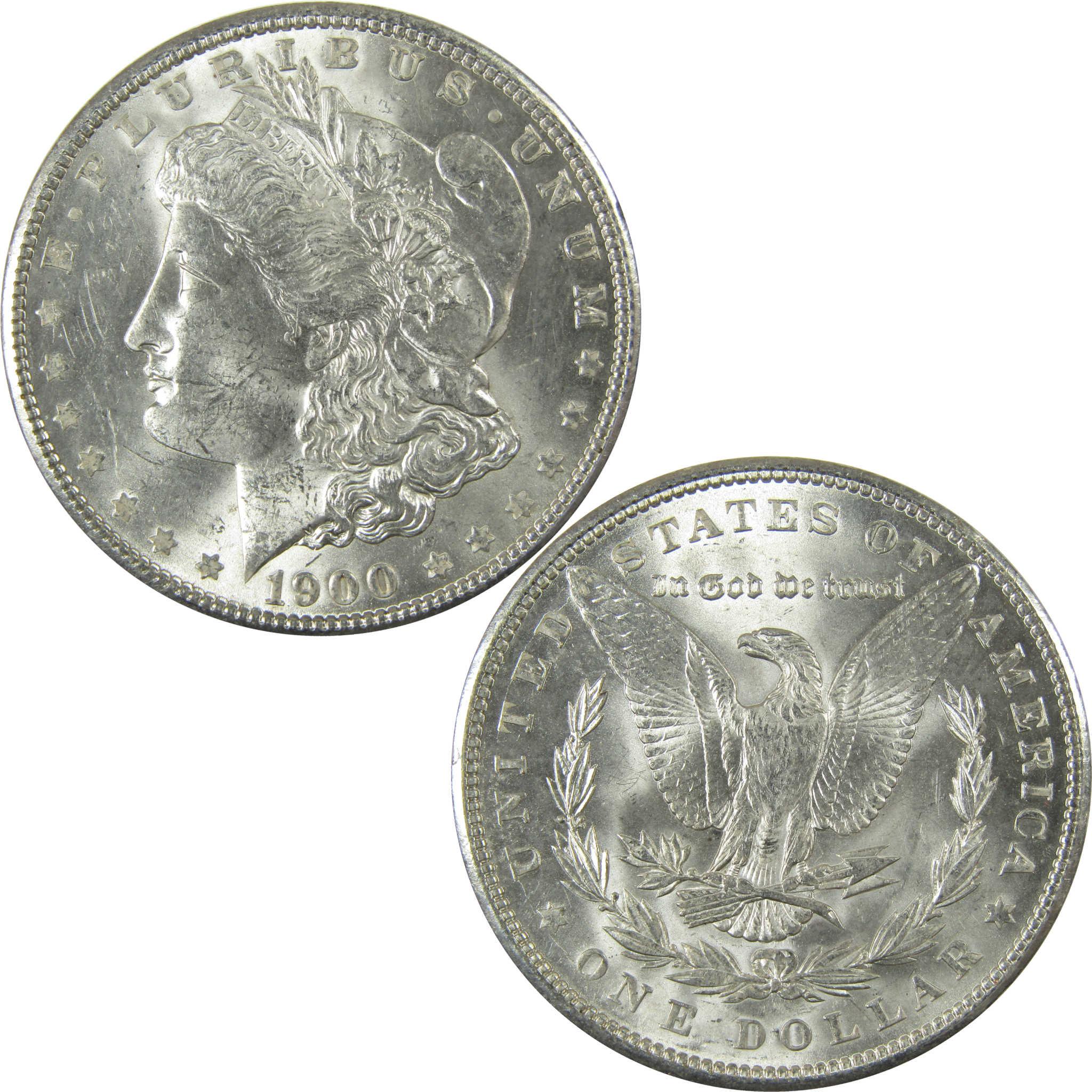 1900 Morgan Silver Dollar Uncirculated Mint State $1 Coin SKU:I27750 - Morgan coin - Morgan silver dollar - Morgan silver dollar for sale - Profile Coins & Collectibles