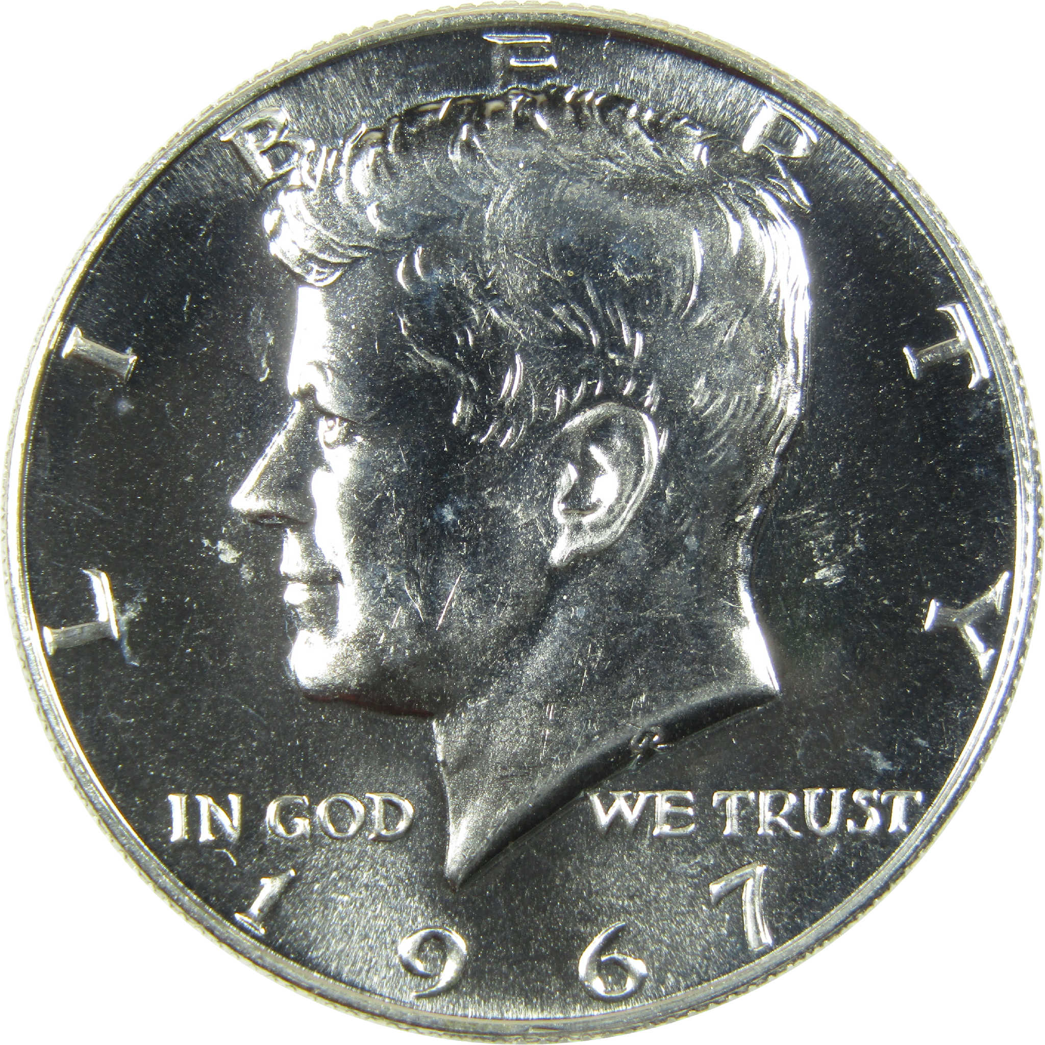 1967 SMS Kennedy Silver Half Dollar Uncirculated Mint State 50c Coin