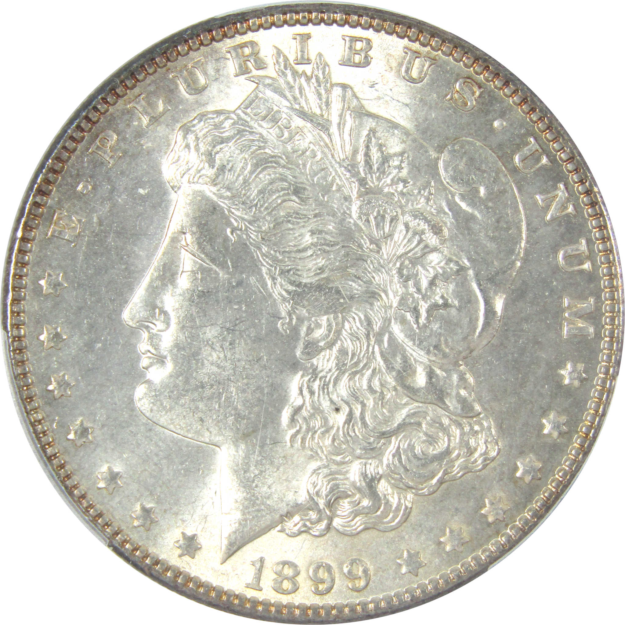 1899 Morgan Dollar MS 63 PCGS Silver $1 Uncirculated Coin SKU:I16441 - Morgan coin - Morgan silver dollar - Morgan silver dollar for sale - Profile Coins & Collectibles