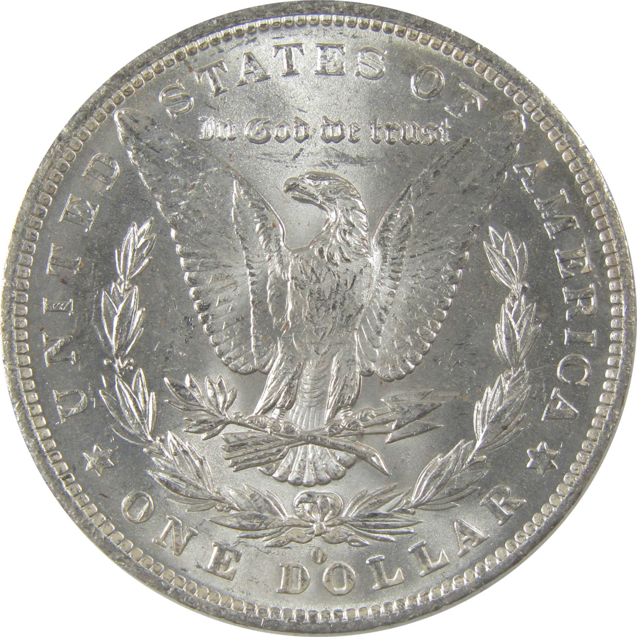 1884 O Morgan Silver Dollar BU Choice Uncirculated Toned SKU:I24173